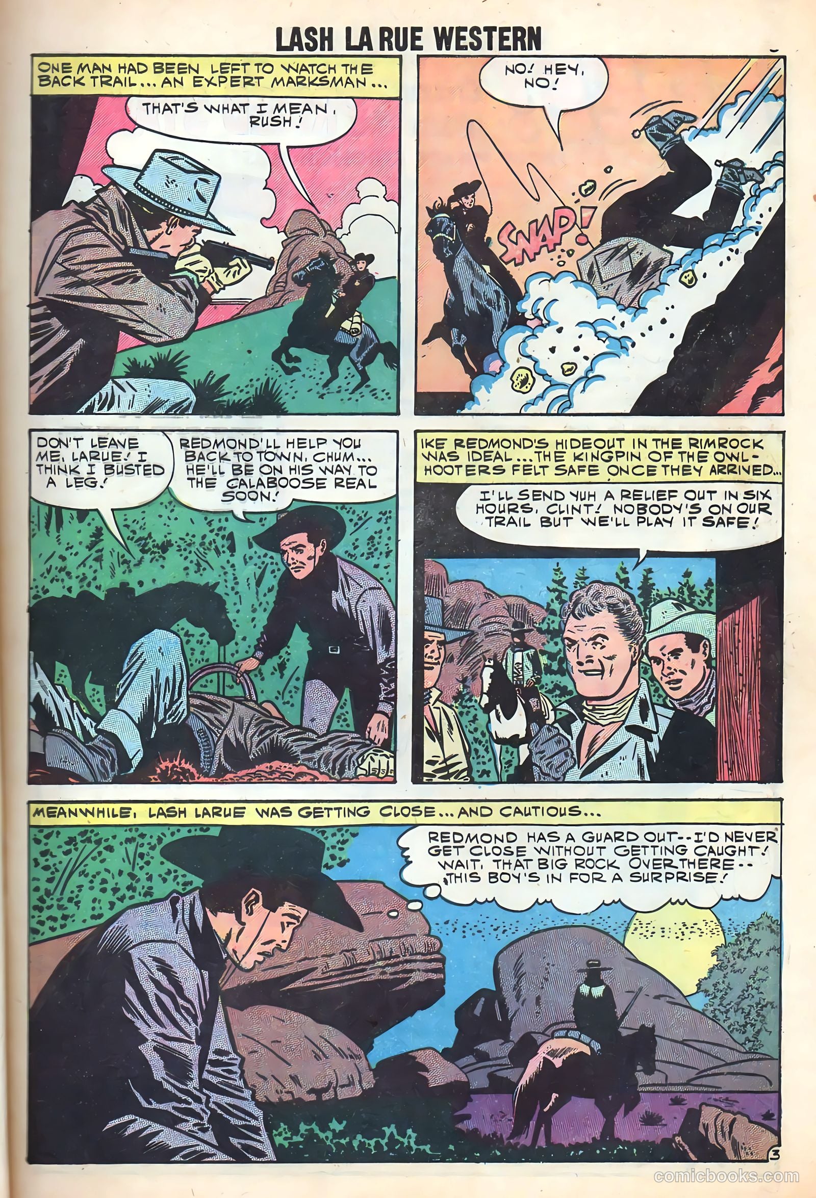 Lash Larue Western #72 — page 5 of 36