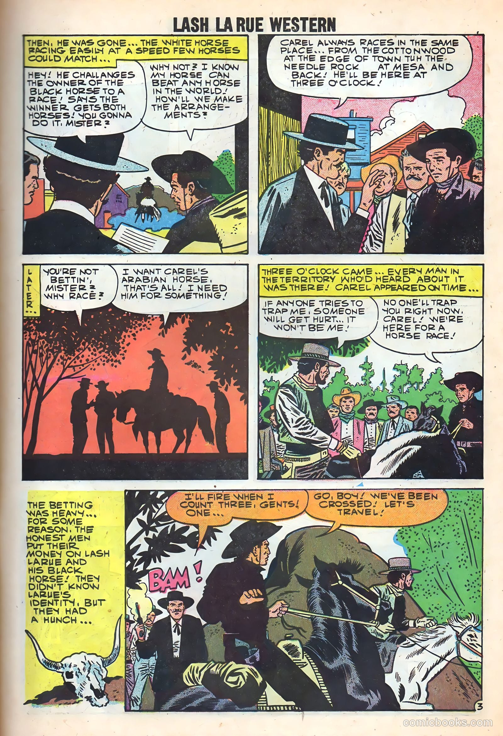 Lash Larue Western #72 — page 11 of 36