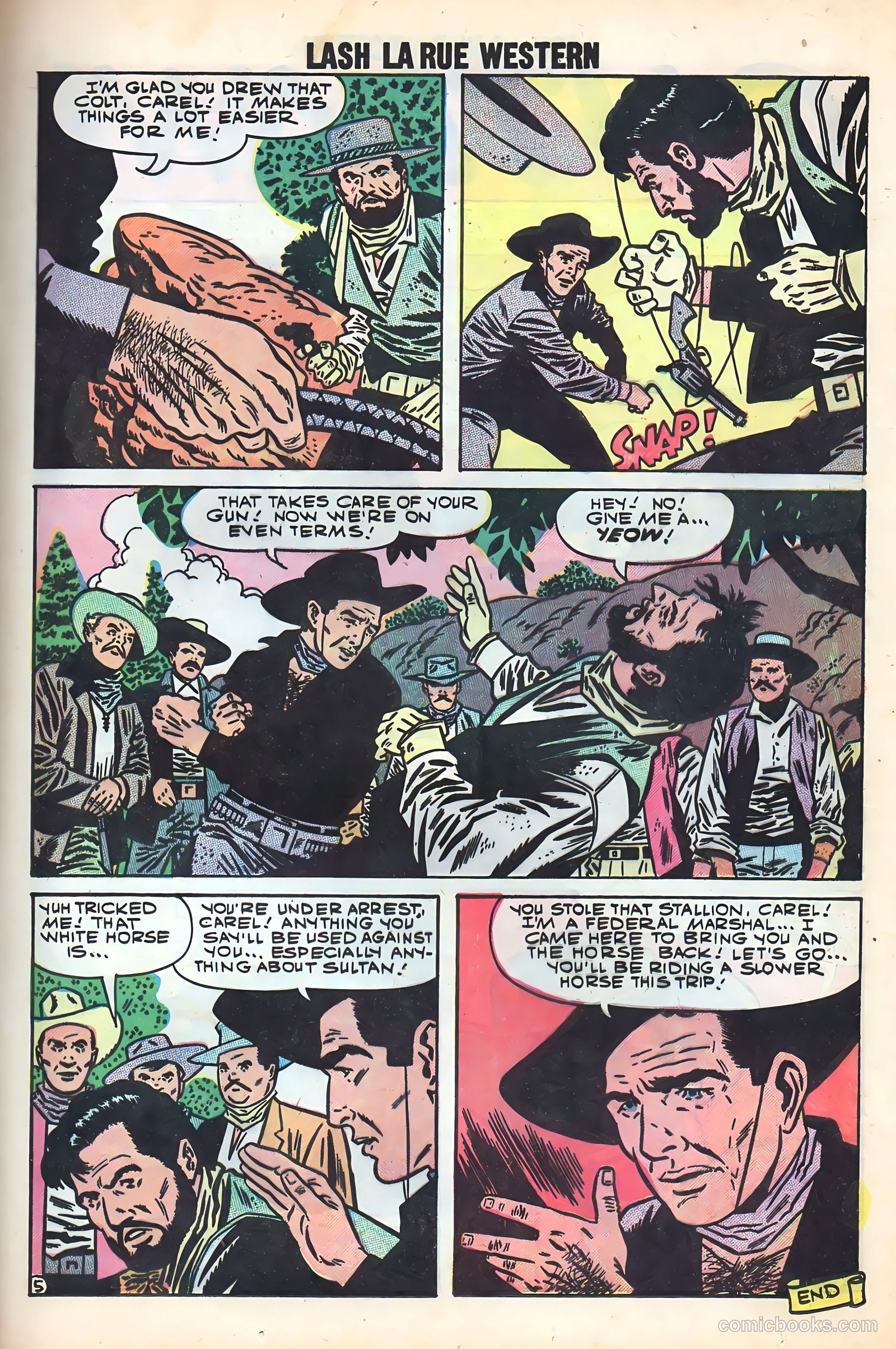 Lash Larue Western #72 — page 13 of 36