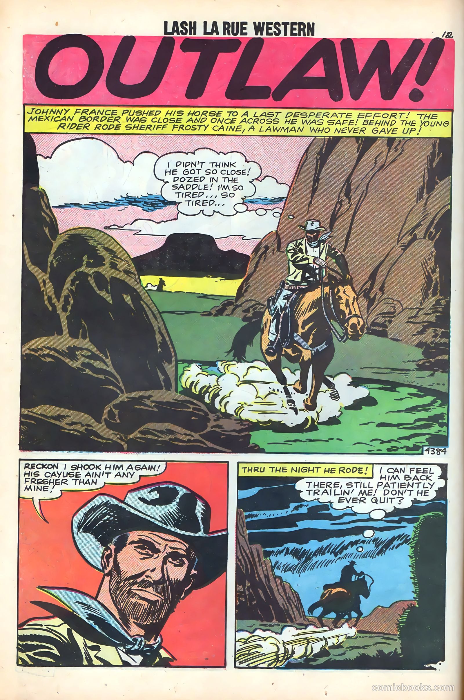 Lash Larue Western #72 — page 14 of 36