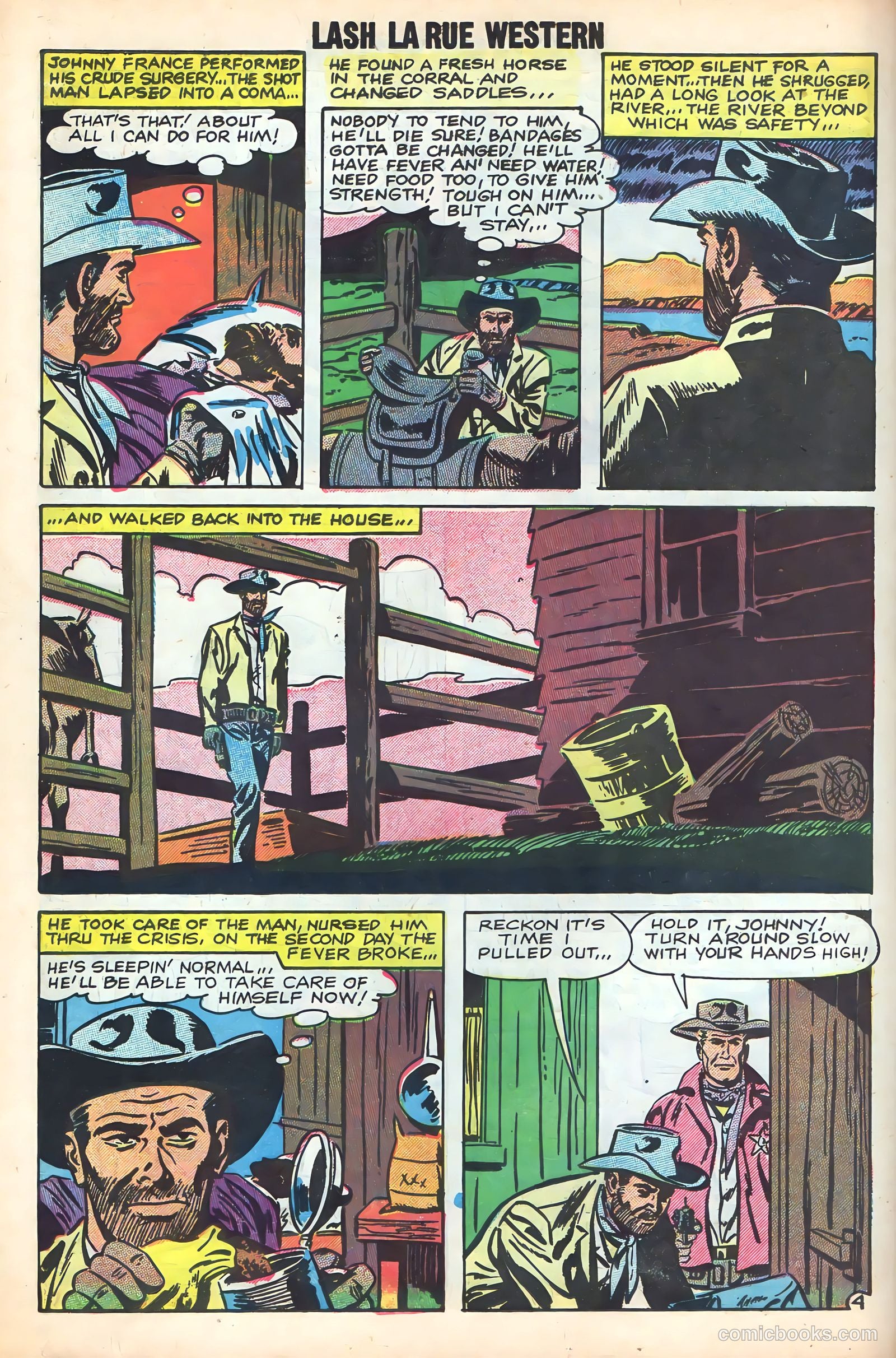 Lash Larue Western #72 — page 18 of 36