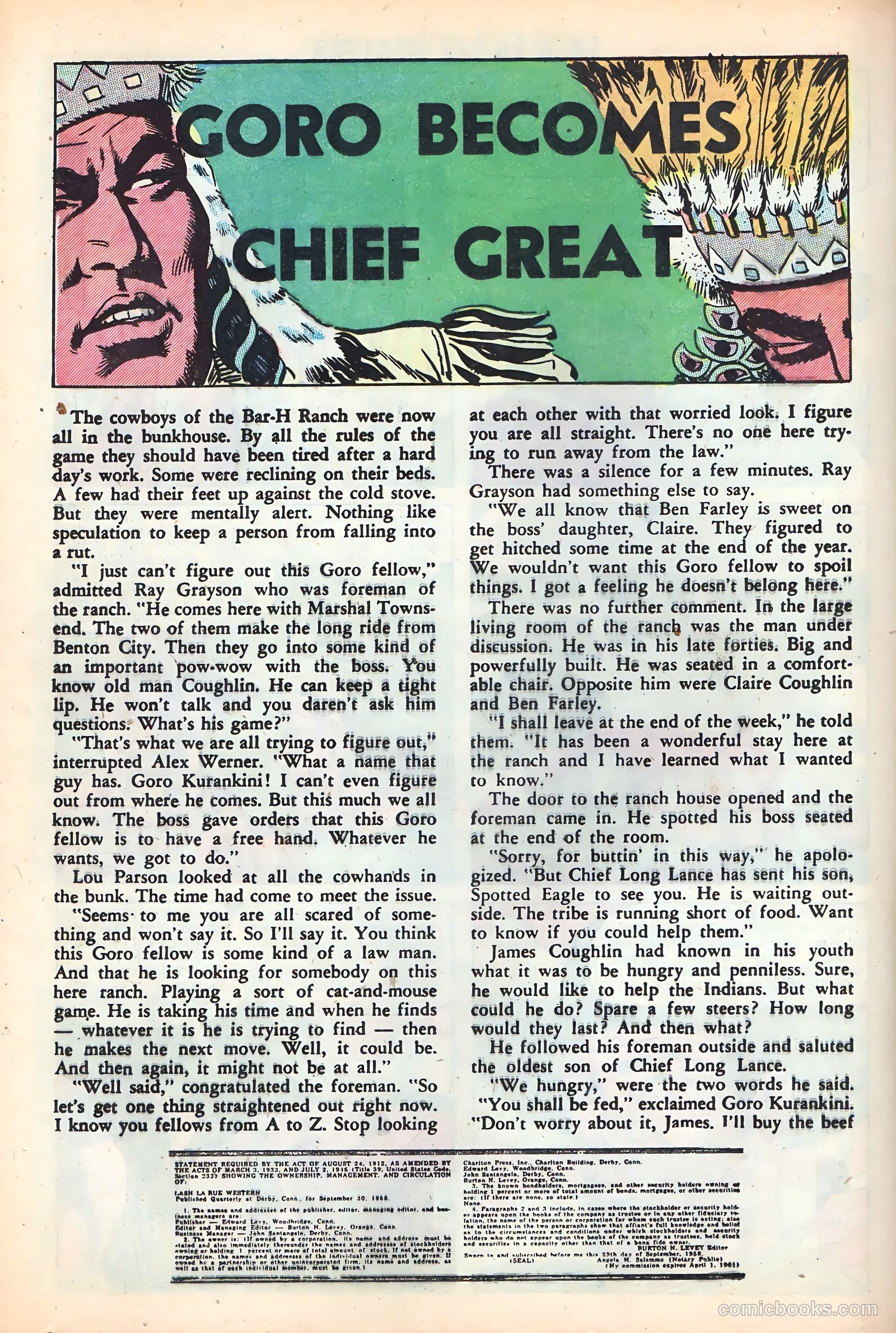 Lash Larue Western #72 — page 20 of 36