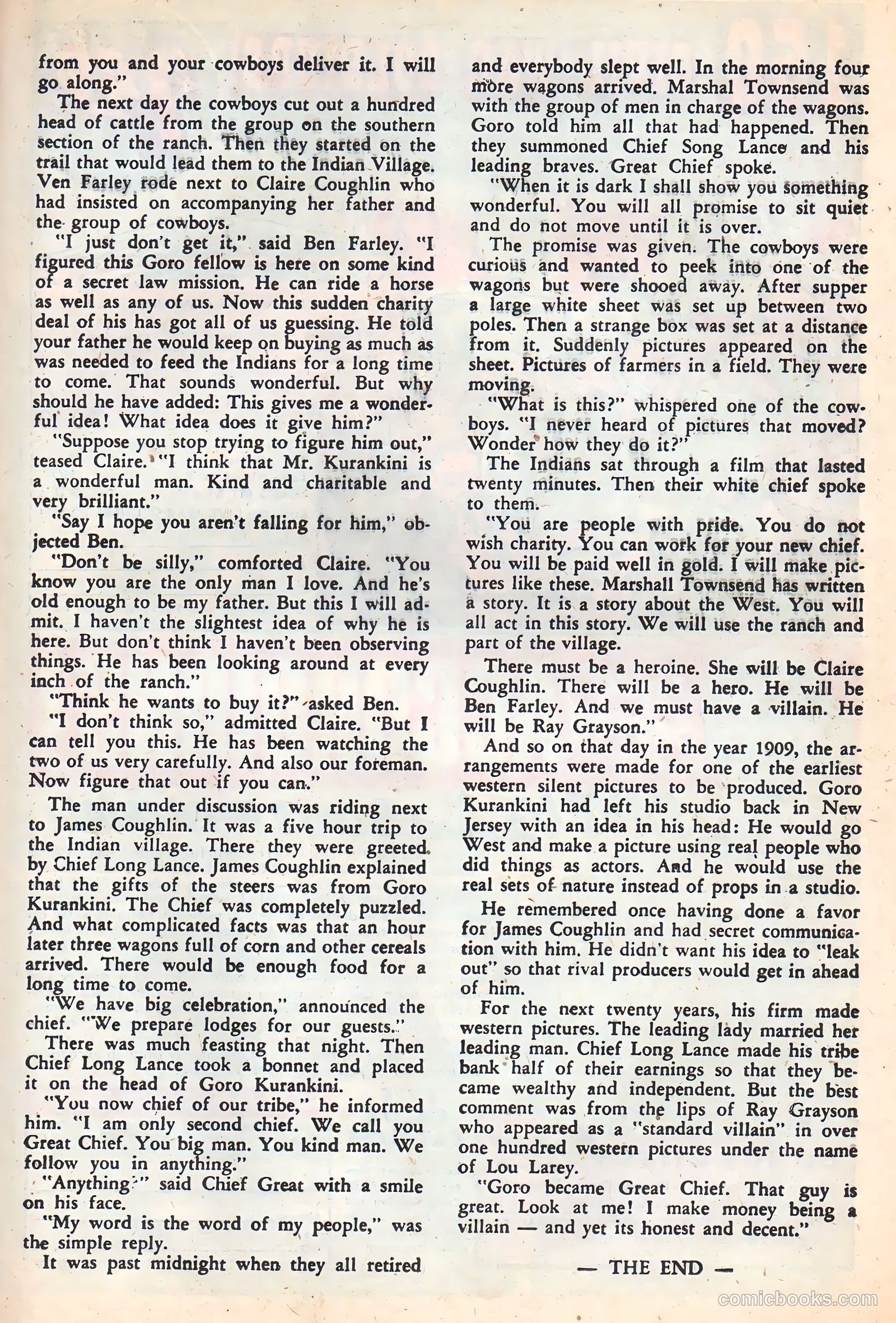 Lash Larue Western #72 — page 21 of 36
