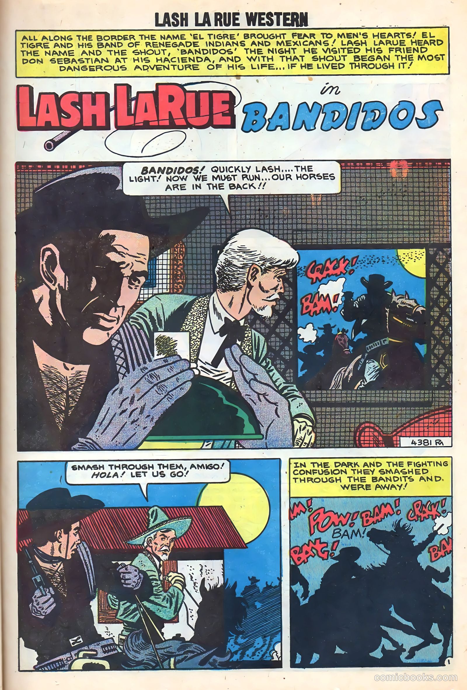 Lash Larue Western #72 — page 23 of 36