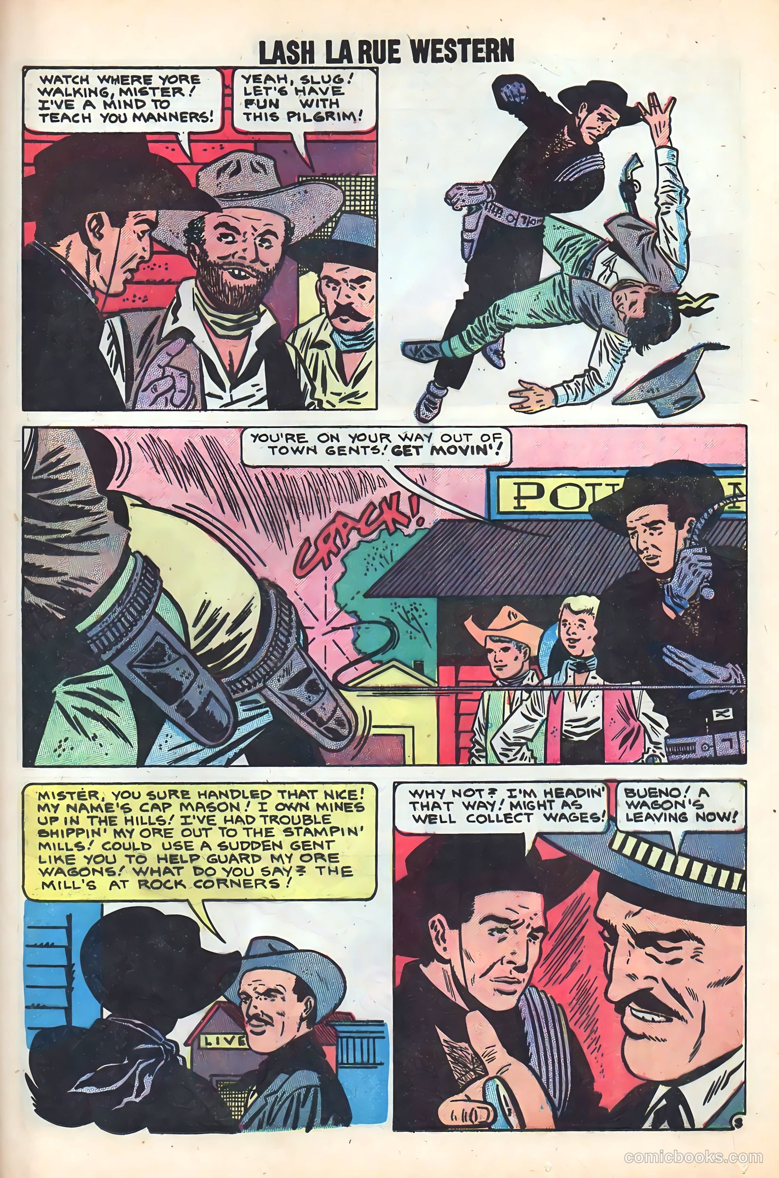Lash Larue Western #72 — page 25 of 36