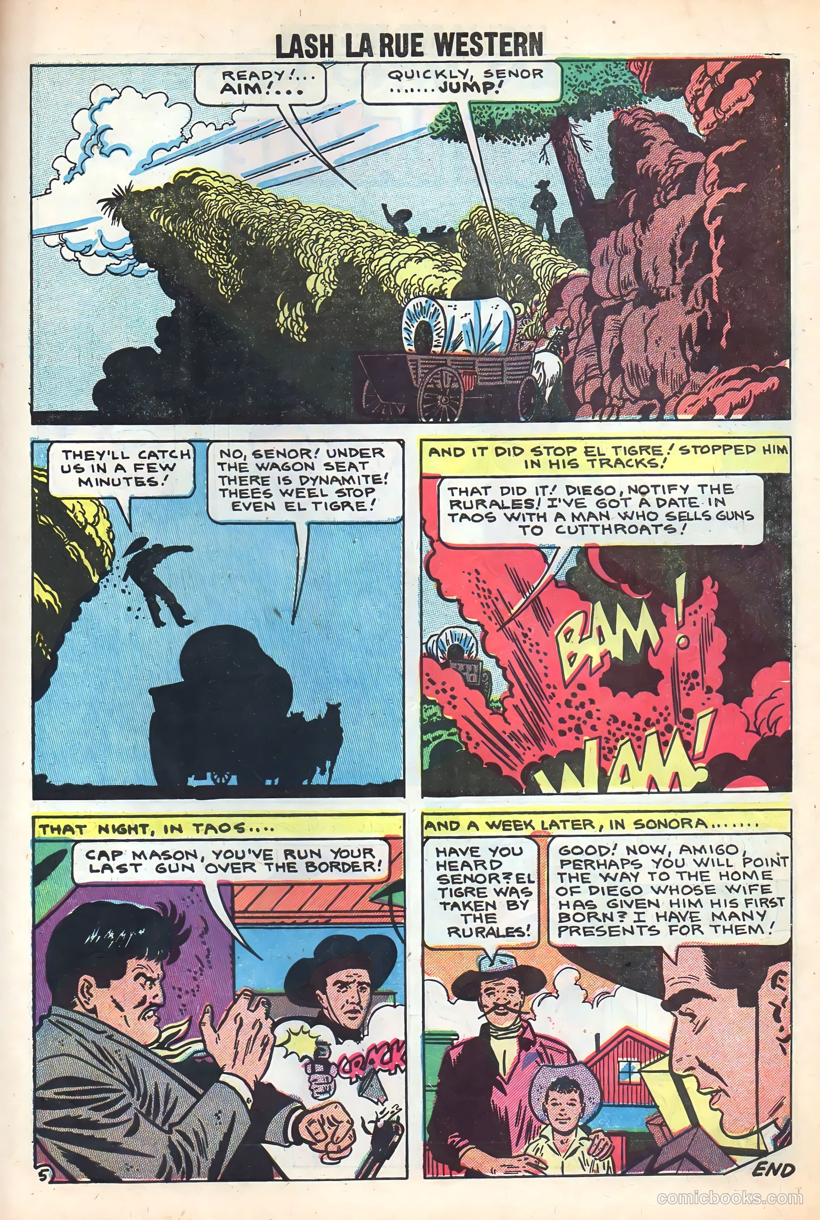 Lash Larue Western #72 — page 27 of 36