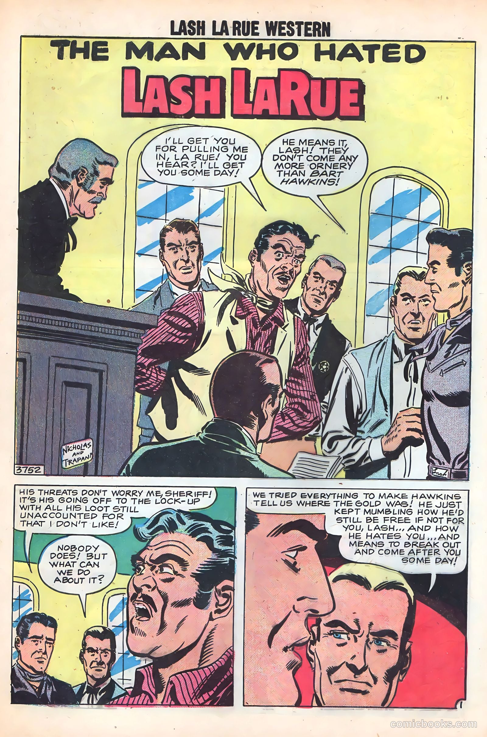 Lash Larue Western #72 — page 28 of 36
