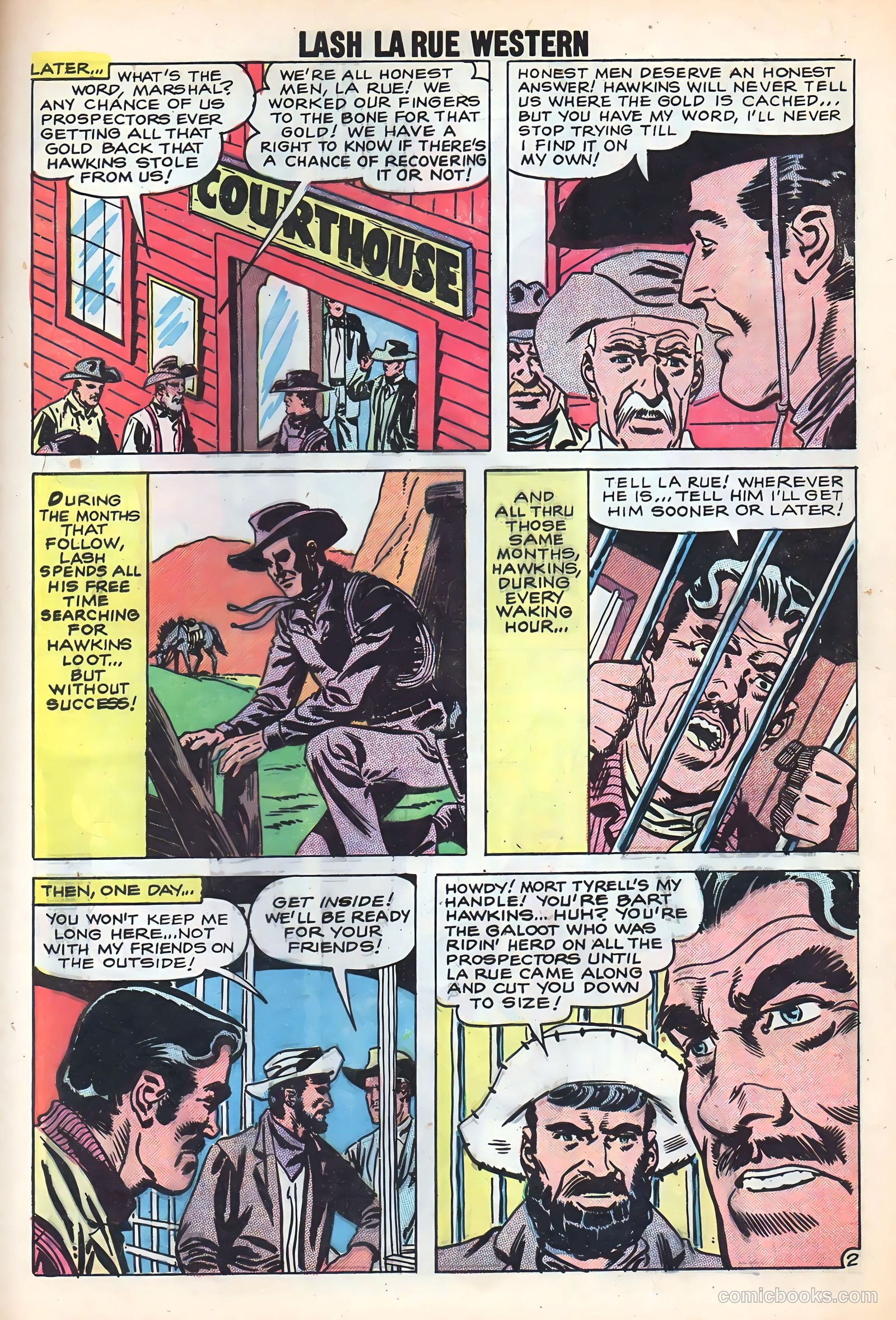 Lash Larue Western #72 — page 29 of 36