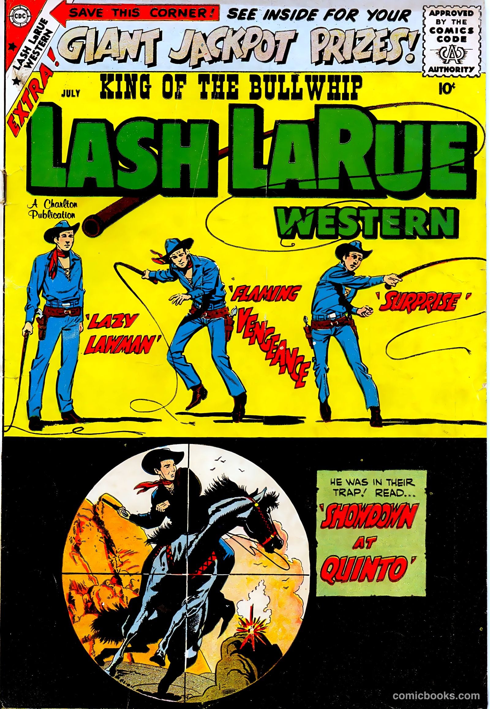 Lash Larue Western #73 — page 1 of 37