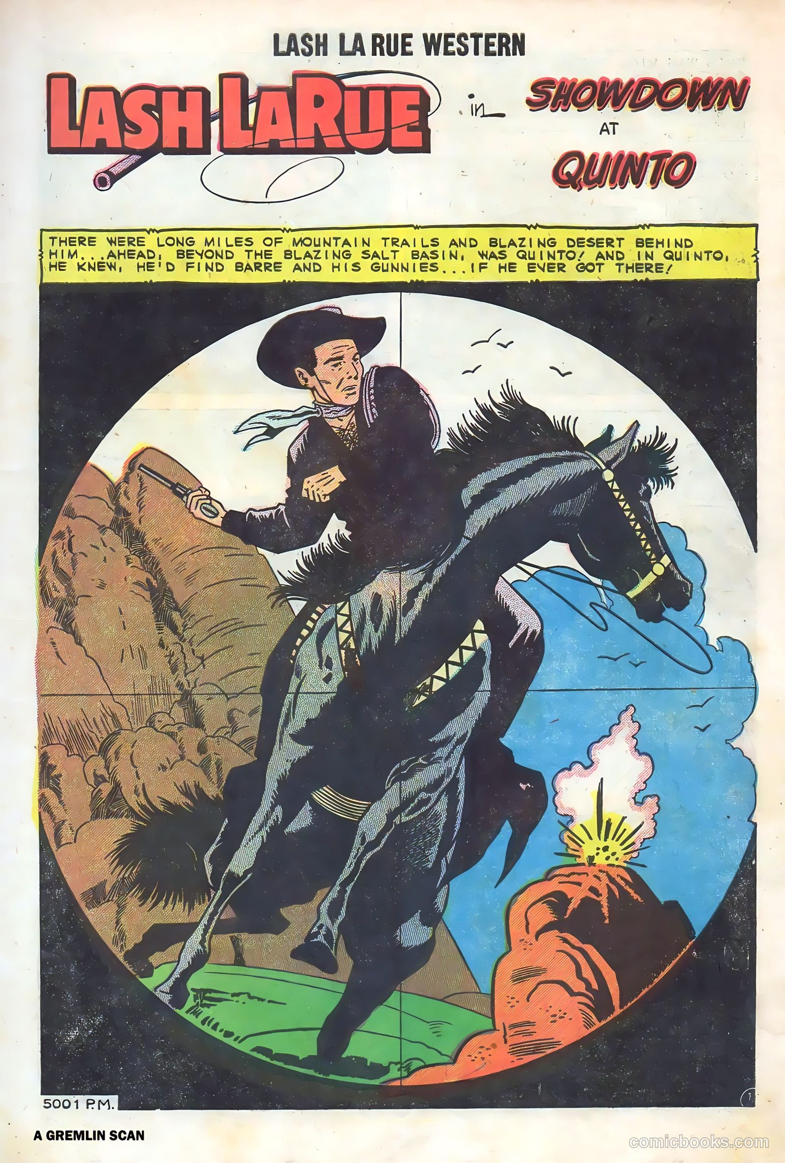 Lash Larue Western #73 — page 3 of 37