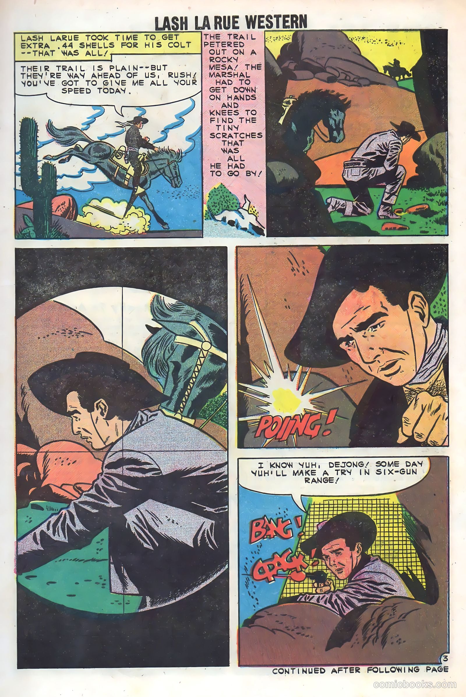 Lash Larue Western #73 — page 5 of 37