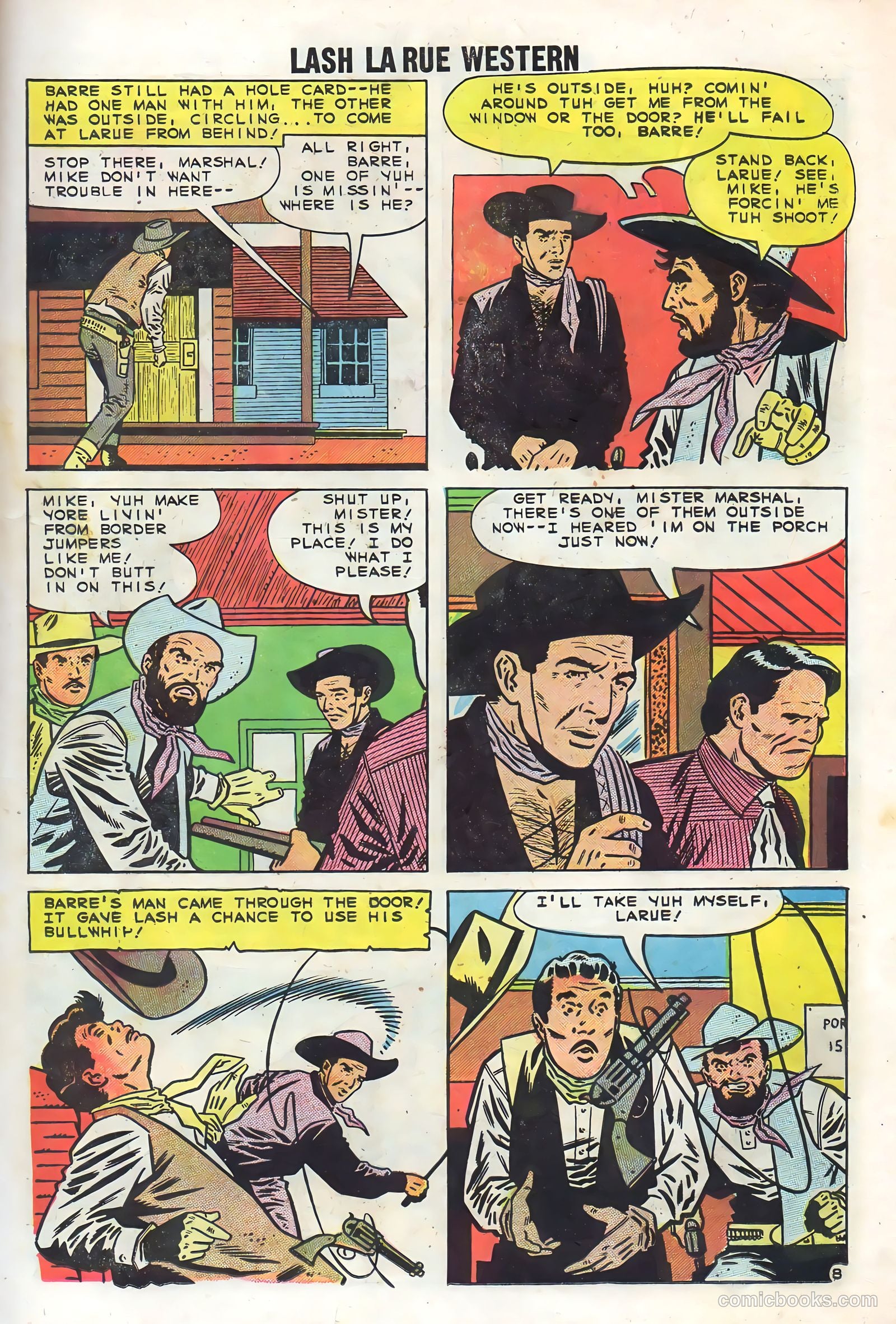 Lash Larue Western #73 — page 11 of 37