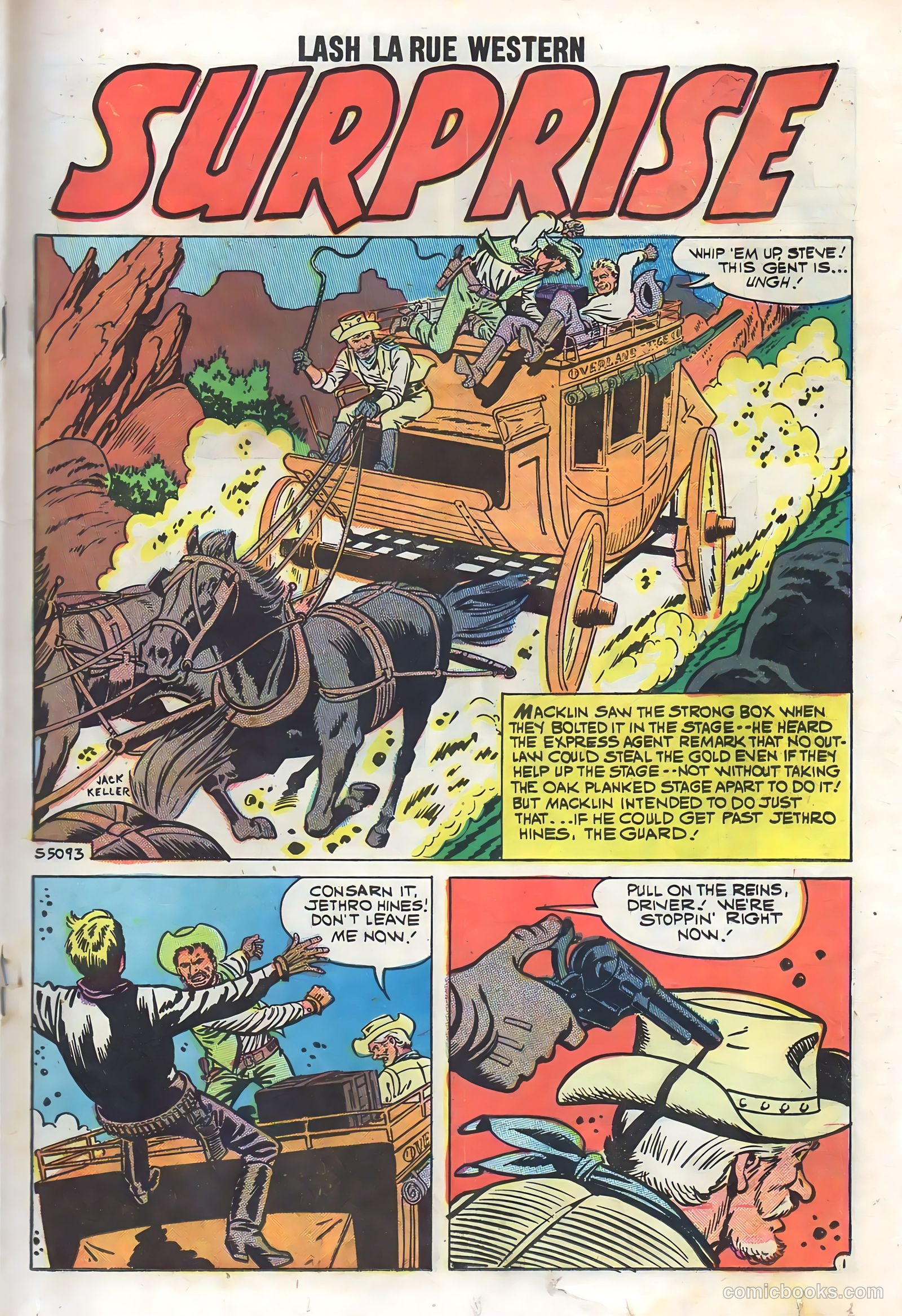 Lash Larue Western #73 — page 19 of 37