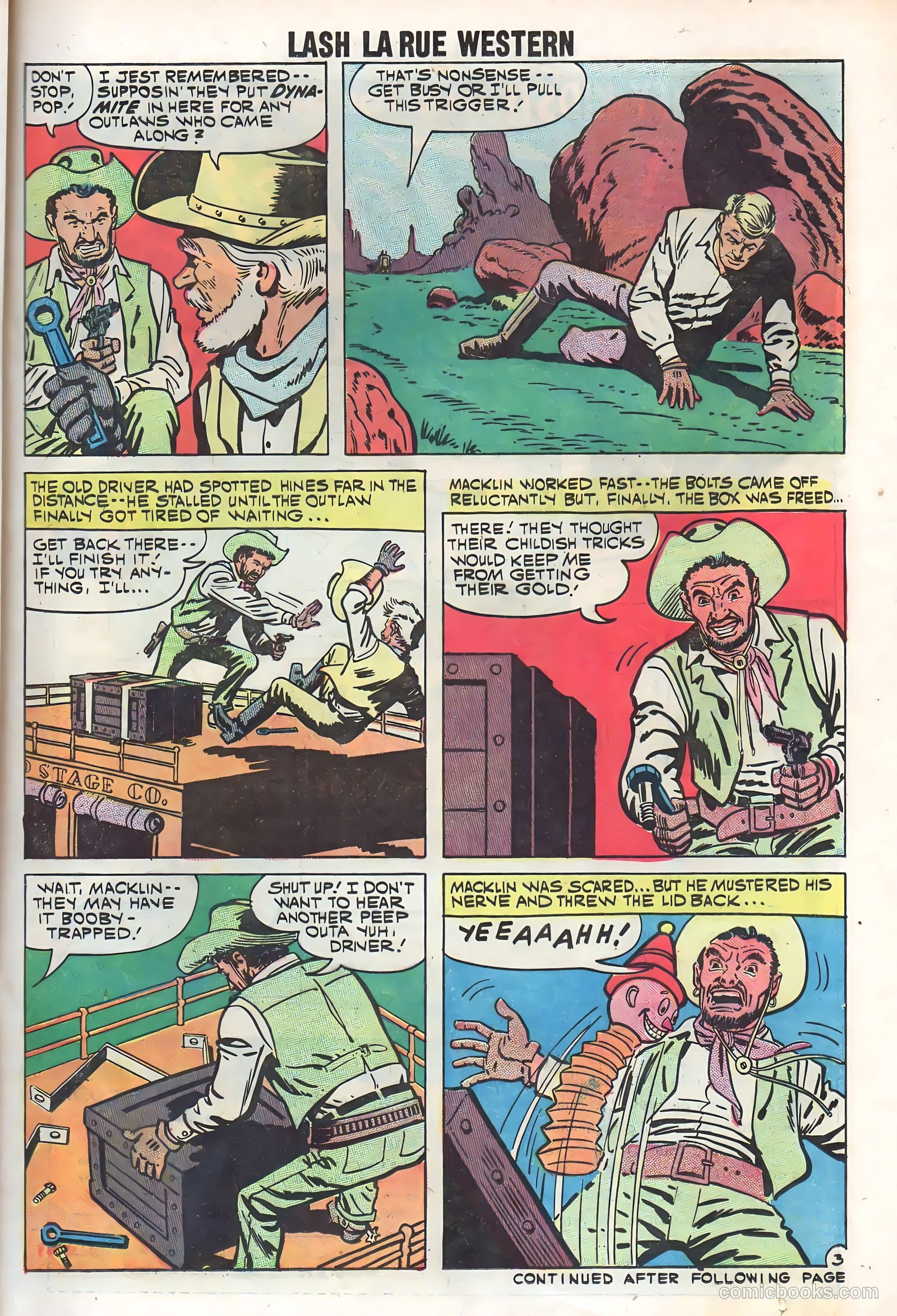 Lash Larue Western #73 — page 21 of 37