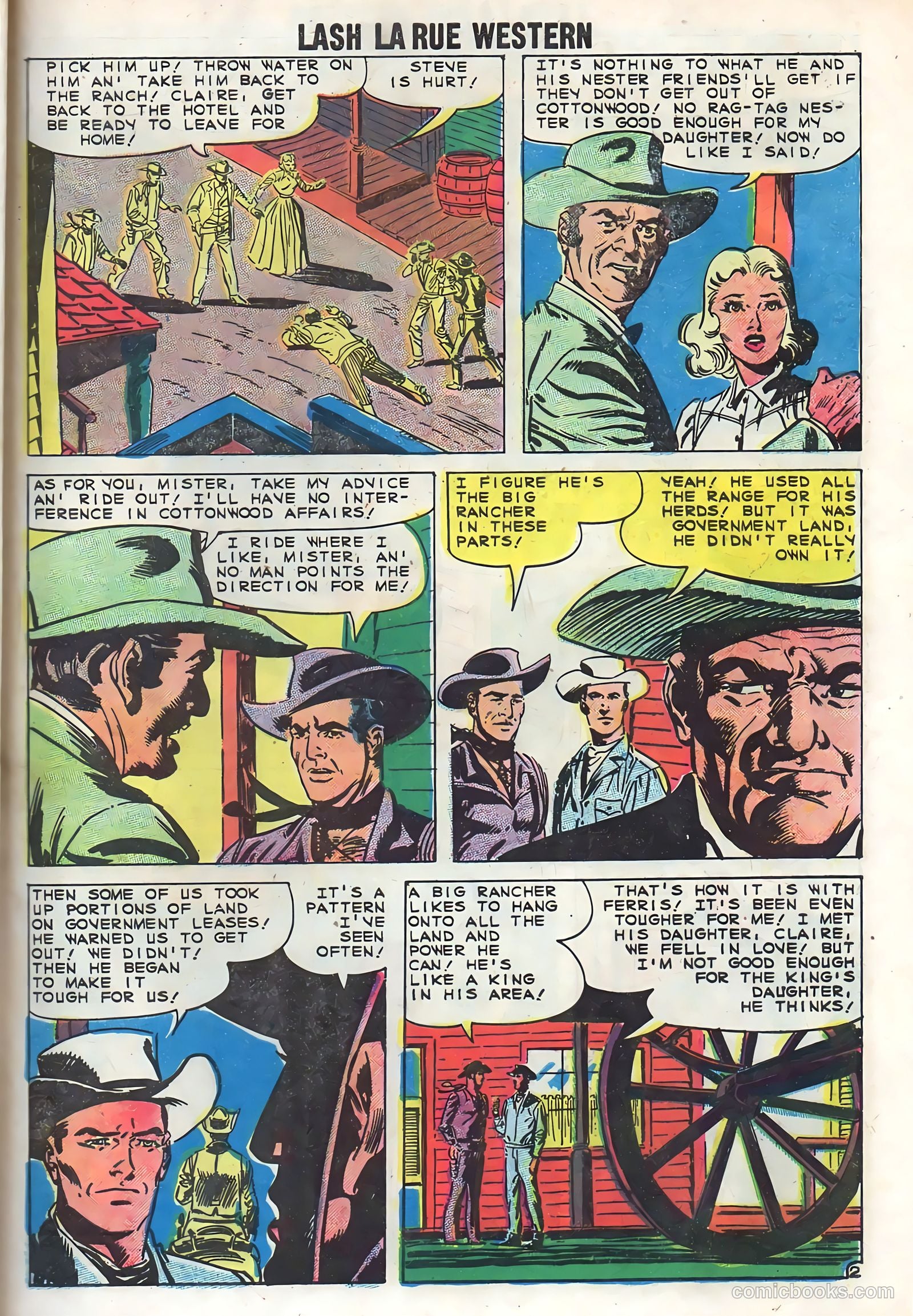 Lash Larue Western #73 — page 29 of 37