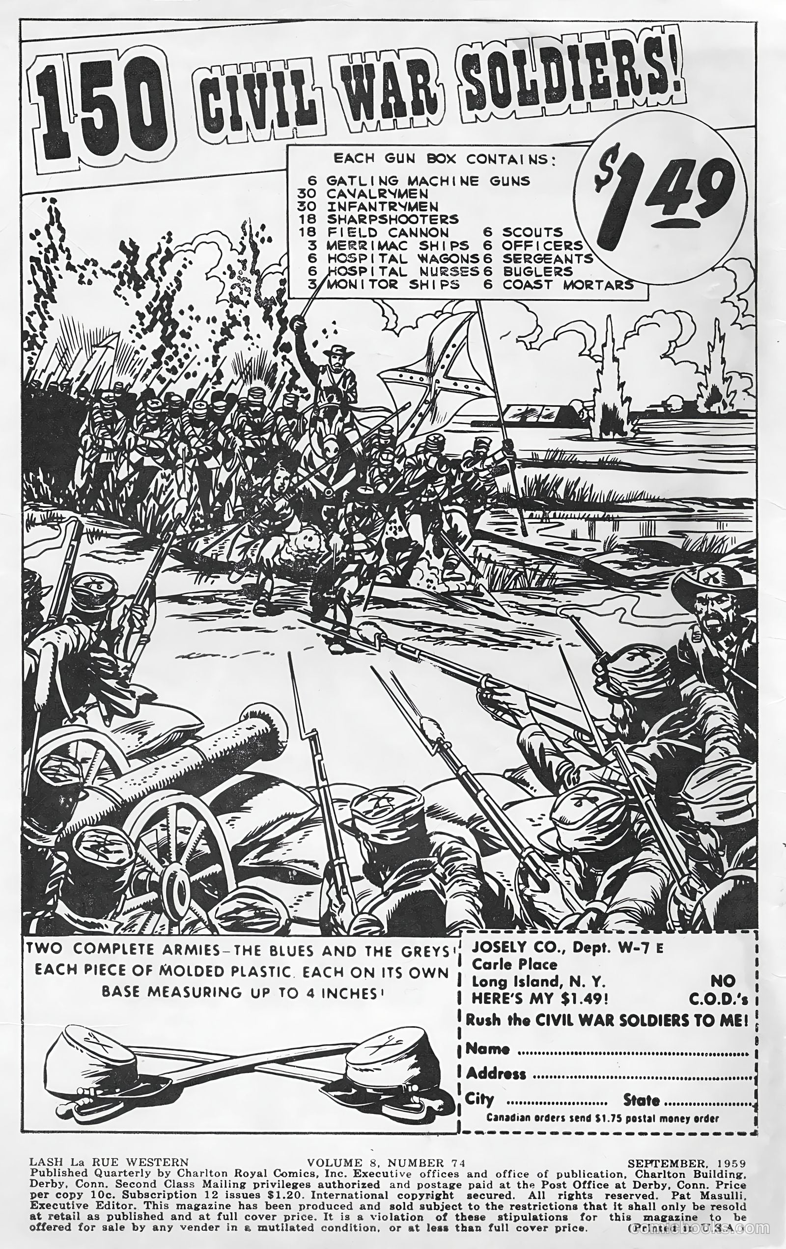 Lash Larue Western #74 — page 2 of 36