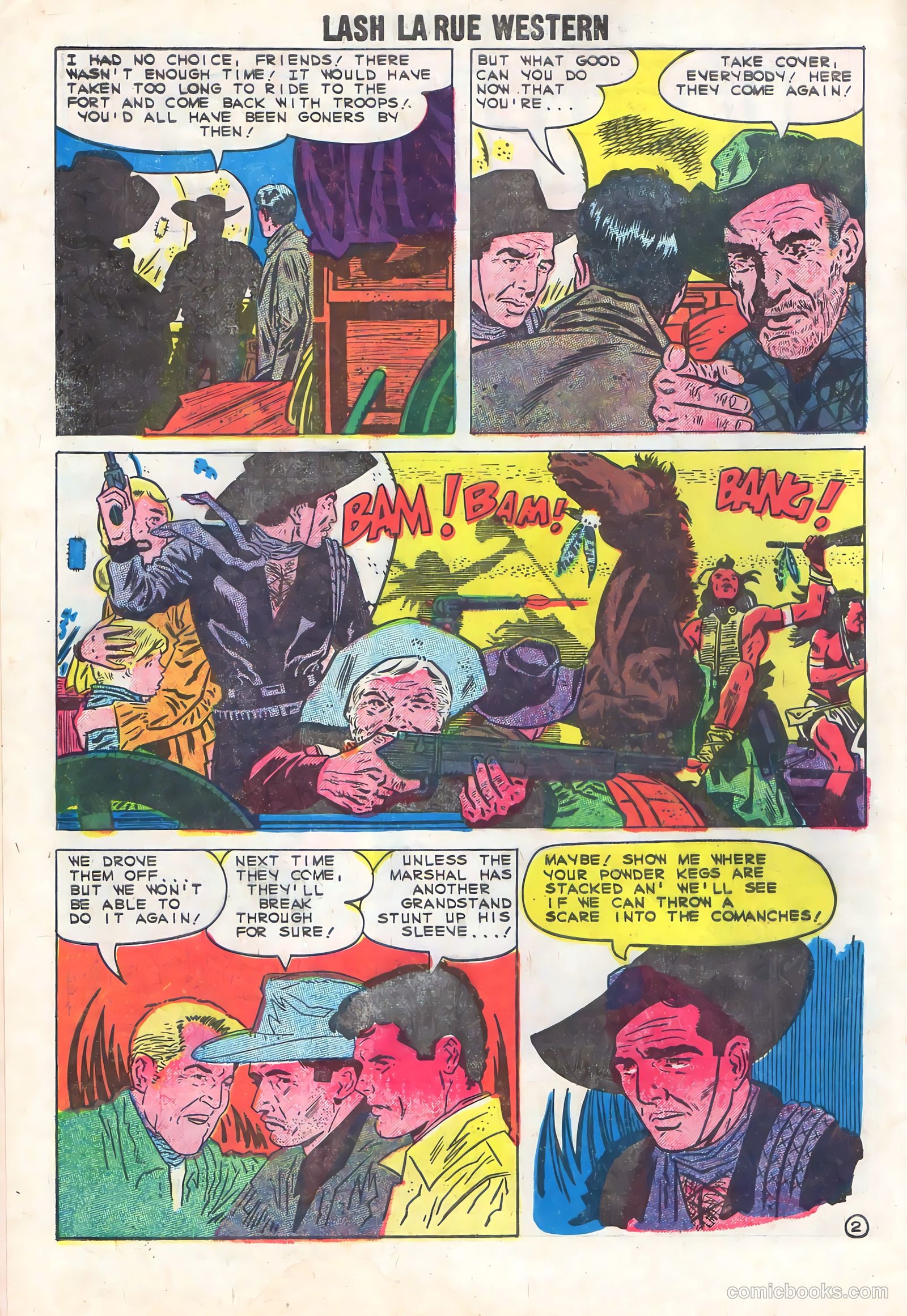 Lash Larue Western #74 — page 4 of 36