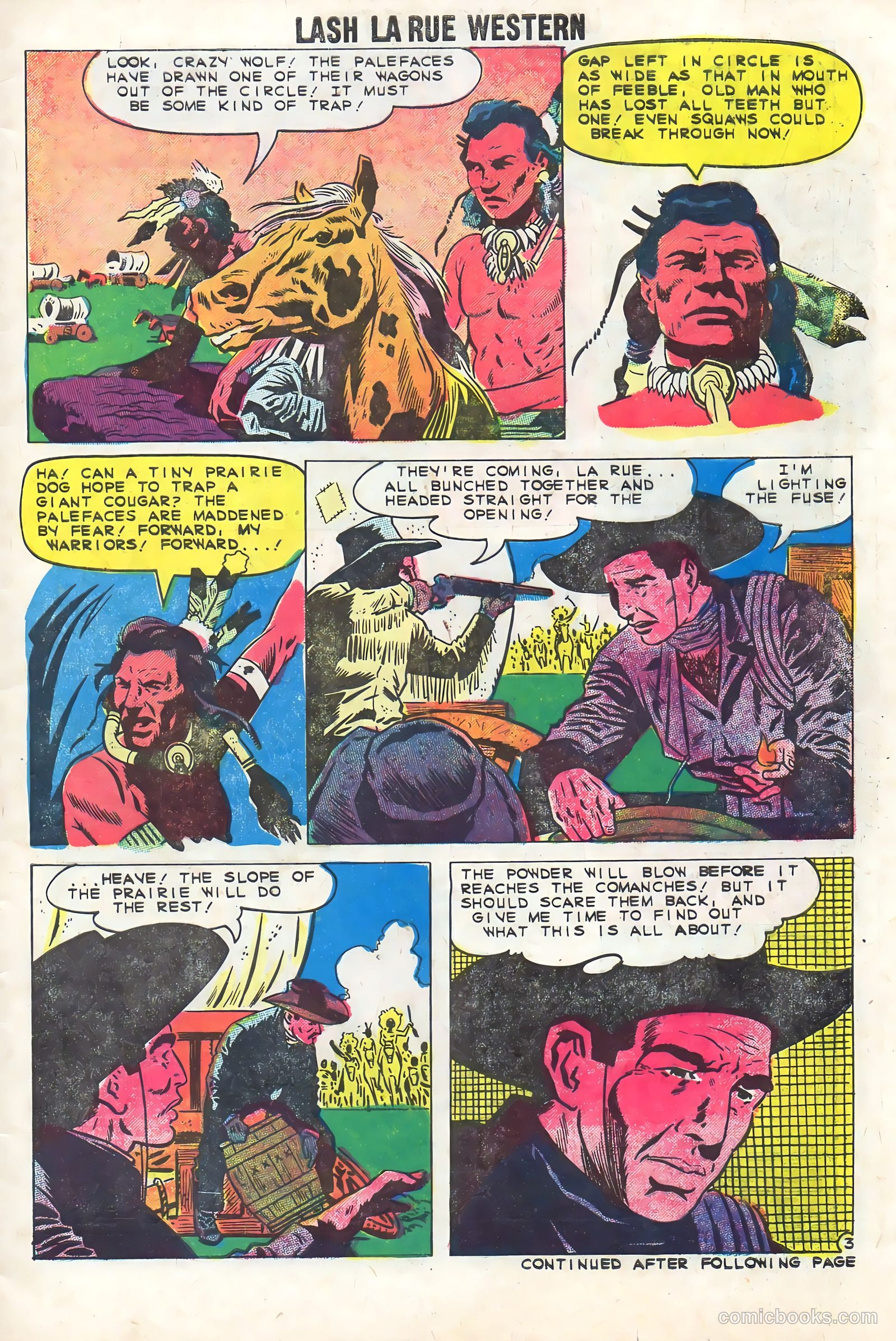 Lash Larue Western #74 — page 5 of 36