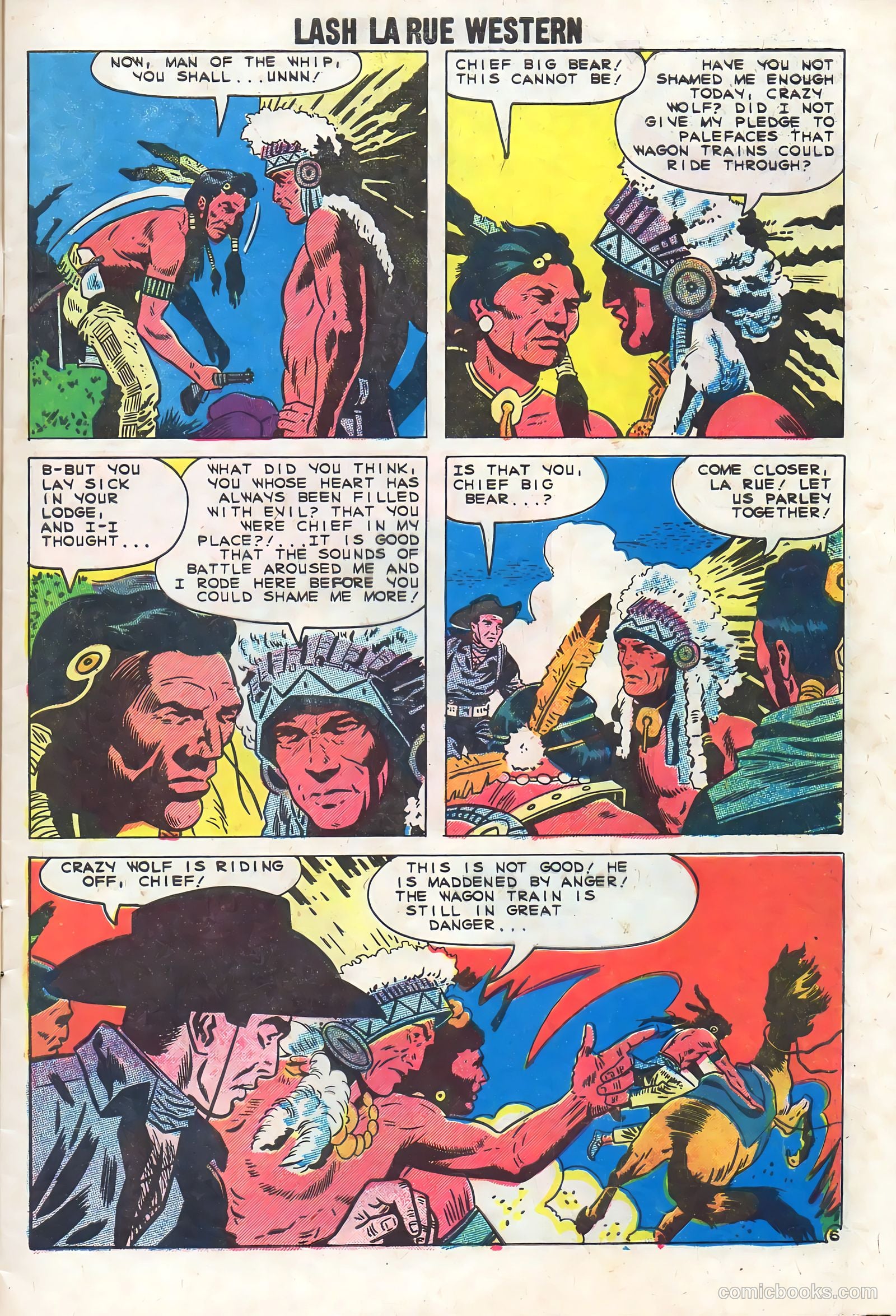 Lash Larue Western #74 — page 9 of 36