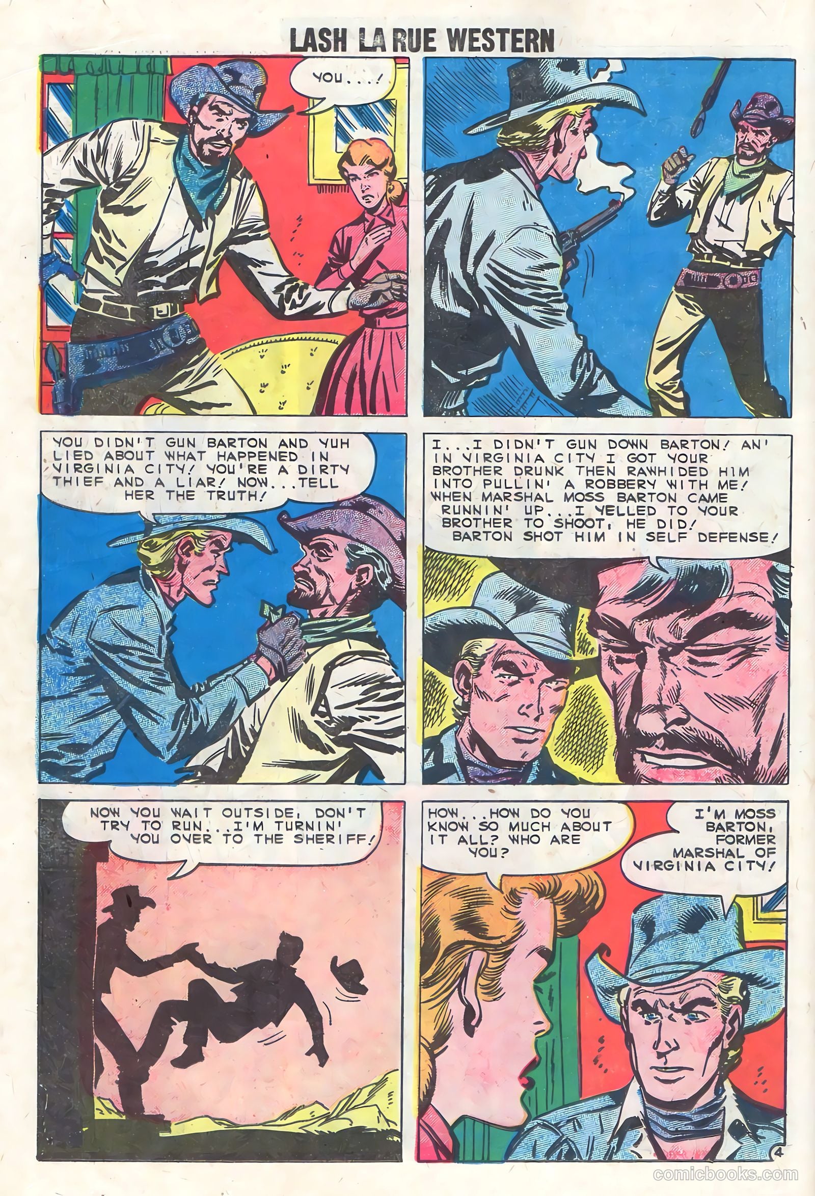 Lash Larue Western #74 — page 18 of 36
