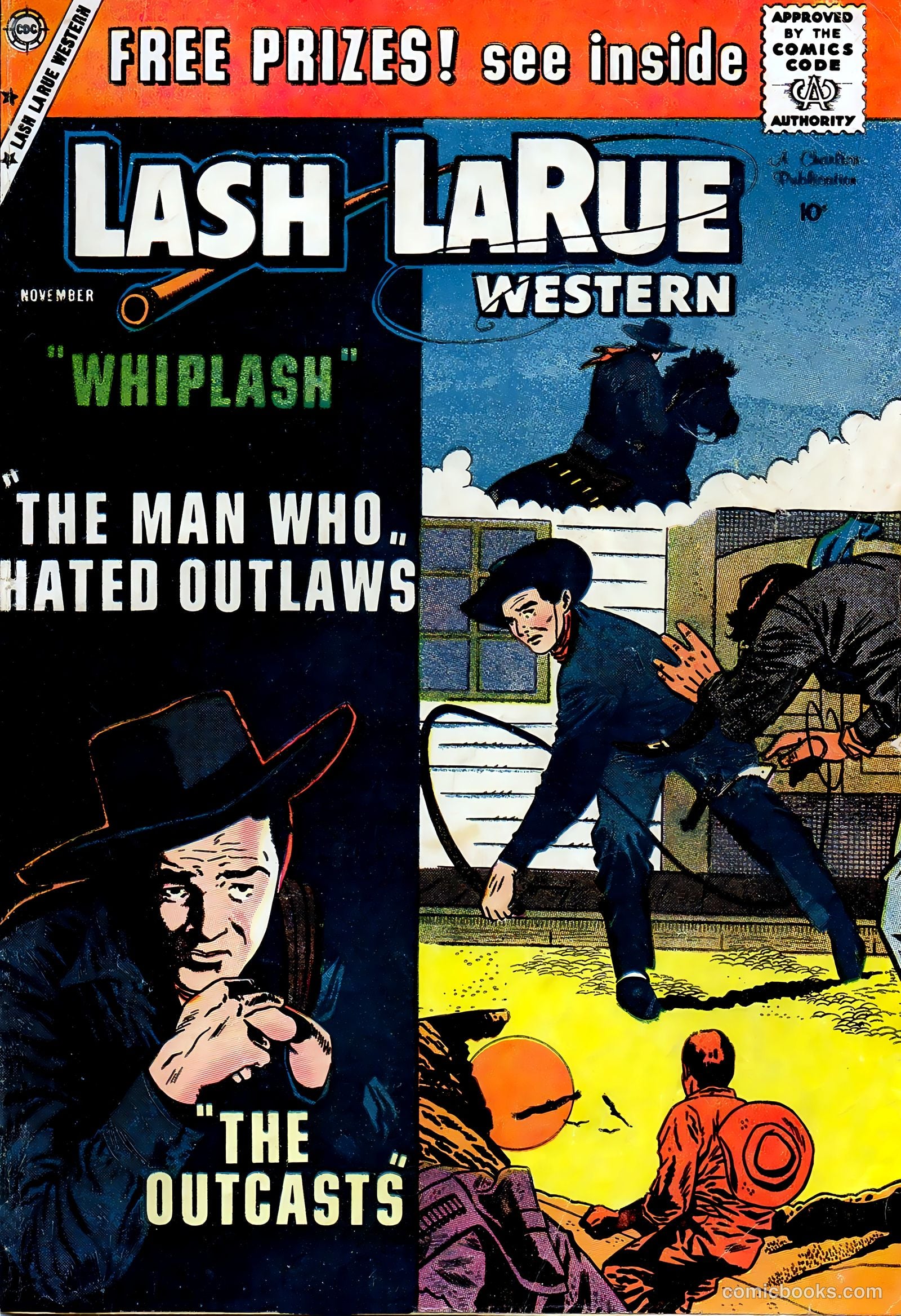 Lash Larue Western #75 — page 1 of 36