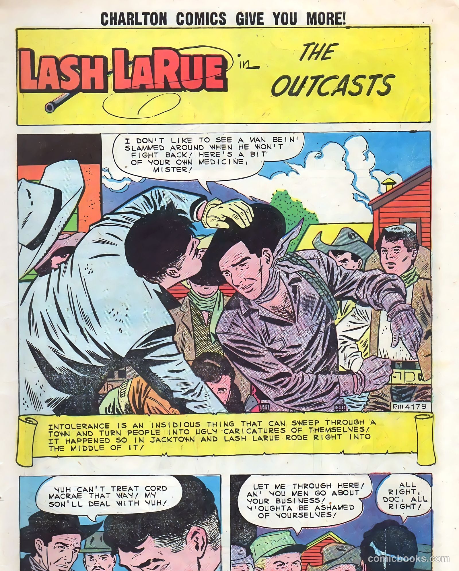Lash Larue Western #75 — page 3 of 36