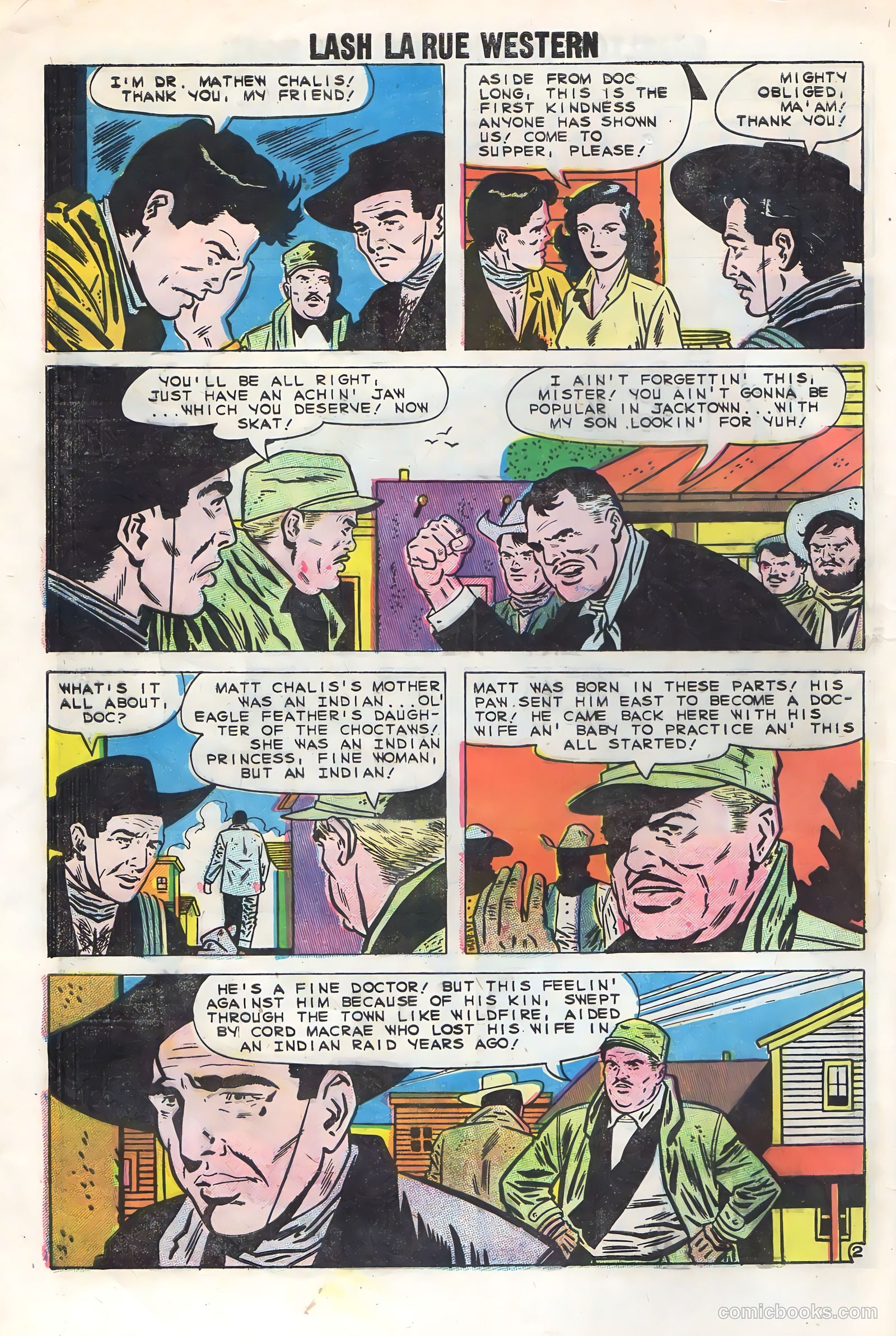 Lash Larue Western #75 — page 4 of 36