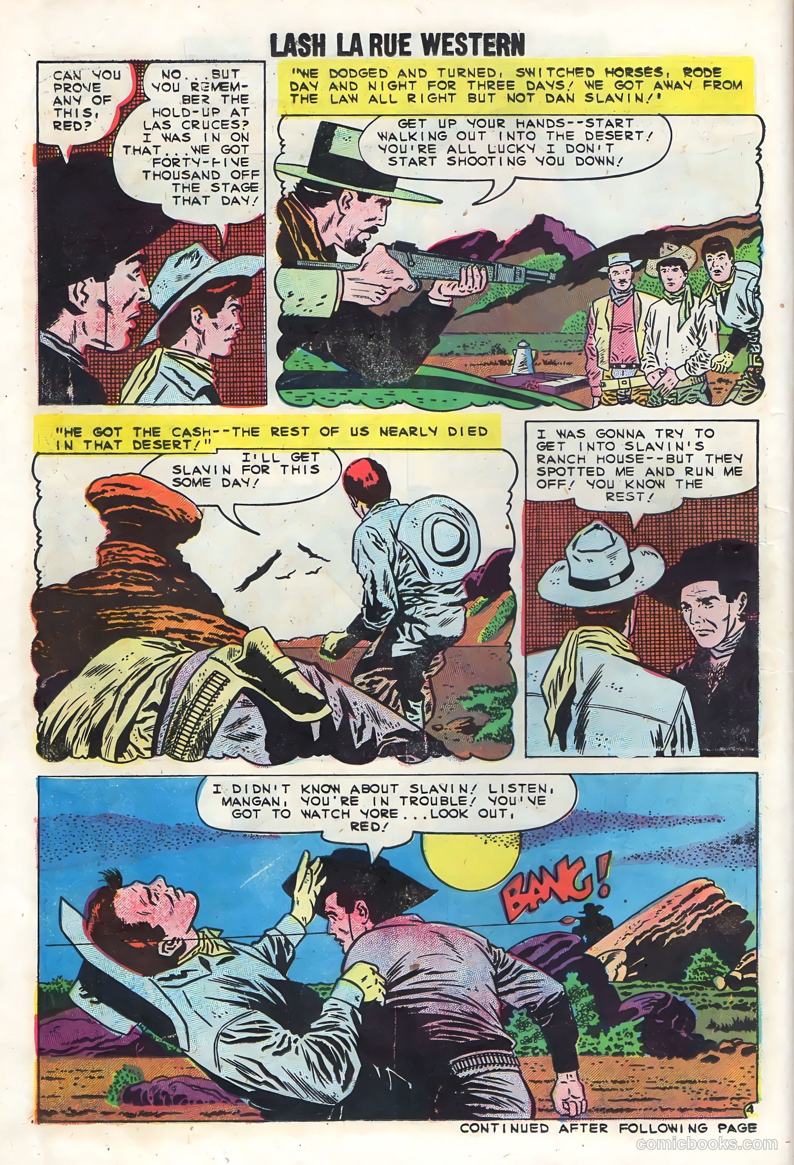 Lash Larue Western #75 — page 14 of 36