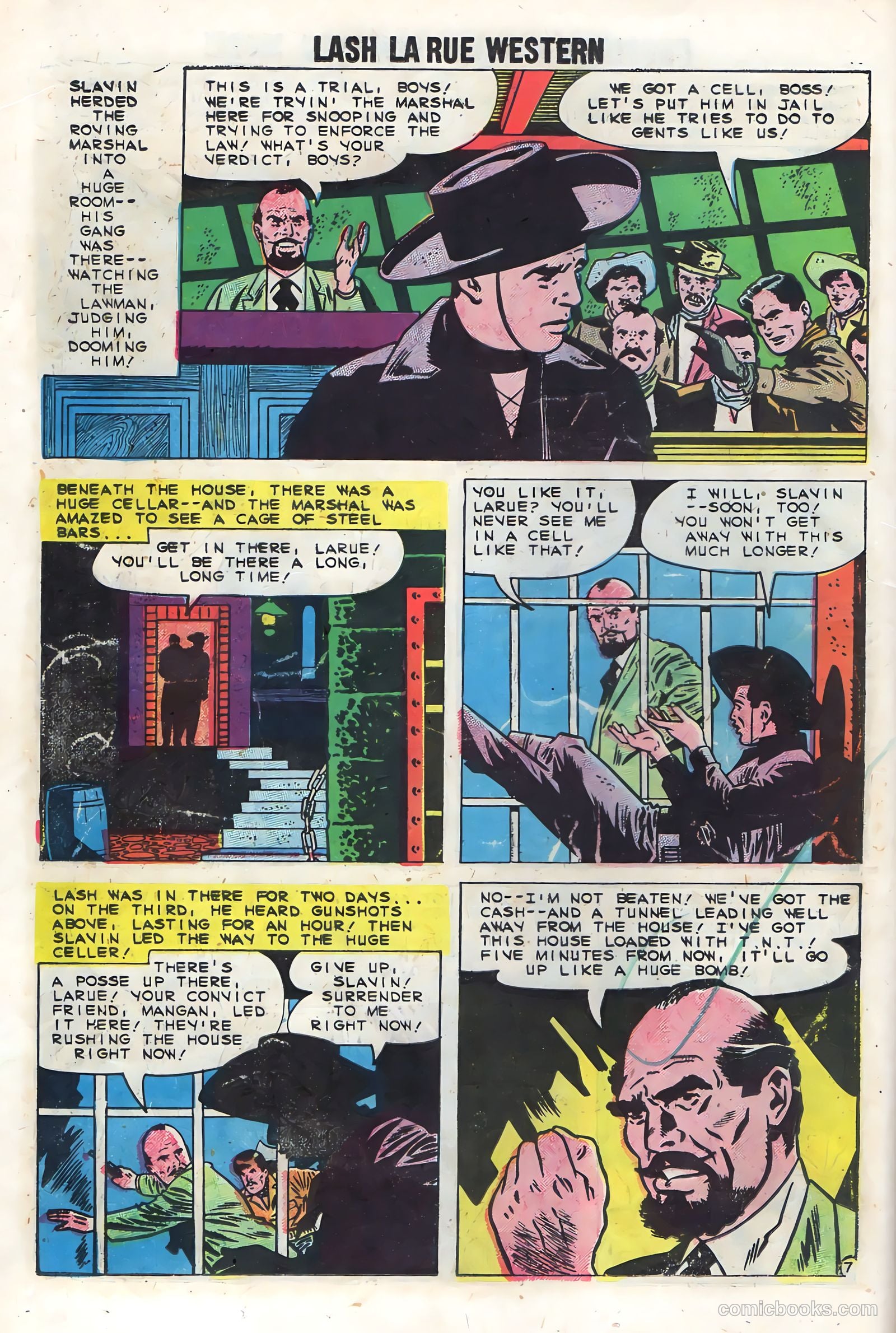 Lash Larue Western #75 — page 18 of 36