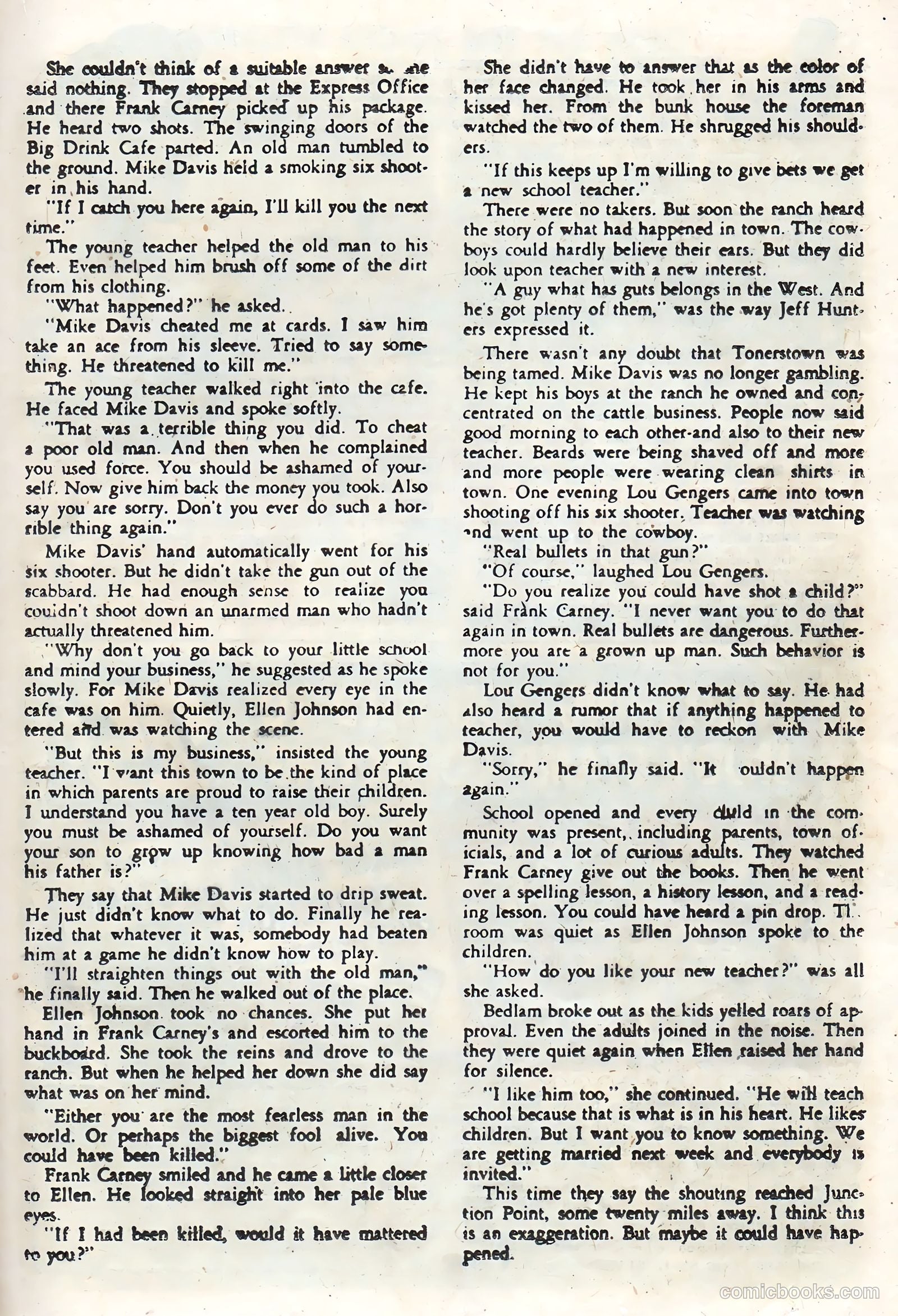 Lash Larue Western #75 — page 21 of 36