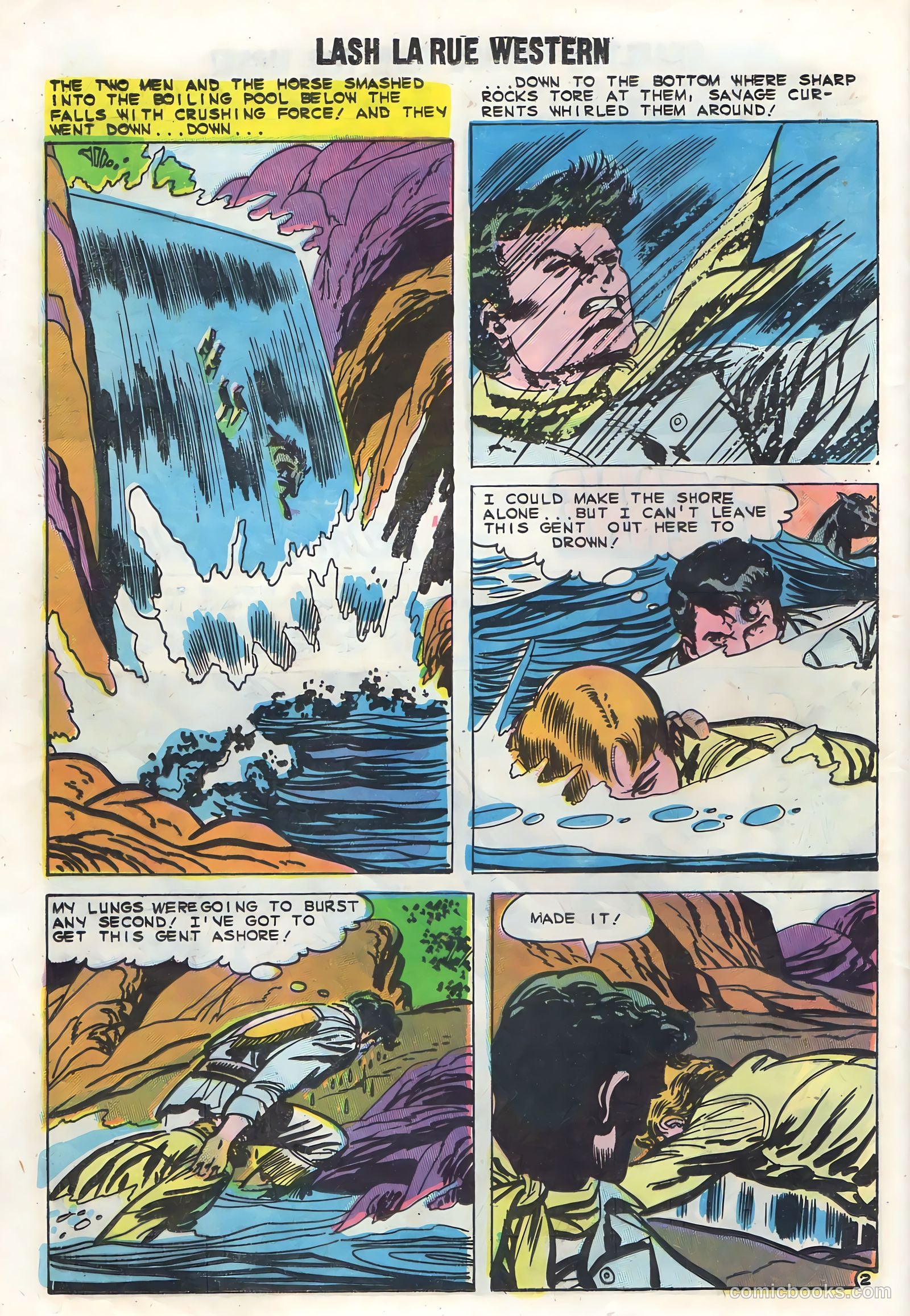 Lash Larue Western #75 — page 24 of 36