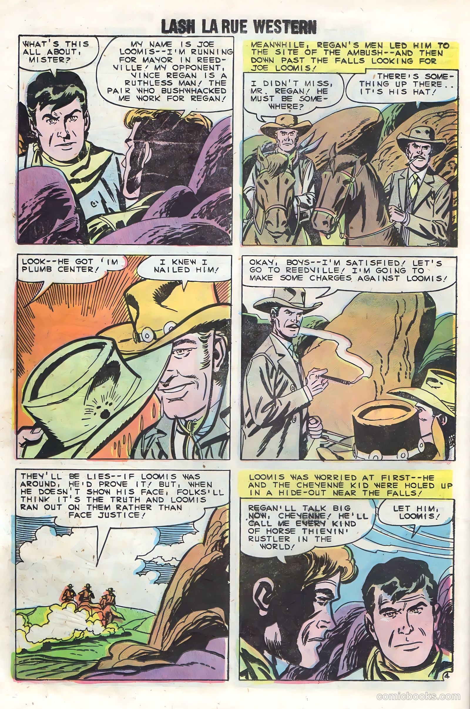 Lash Larue Western #75 — page 26 of 36