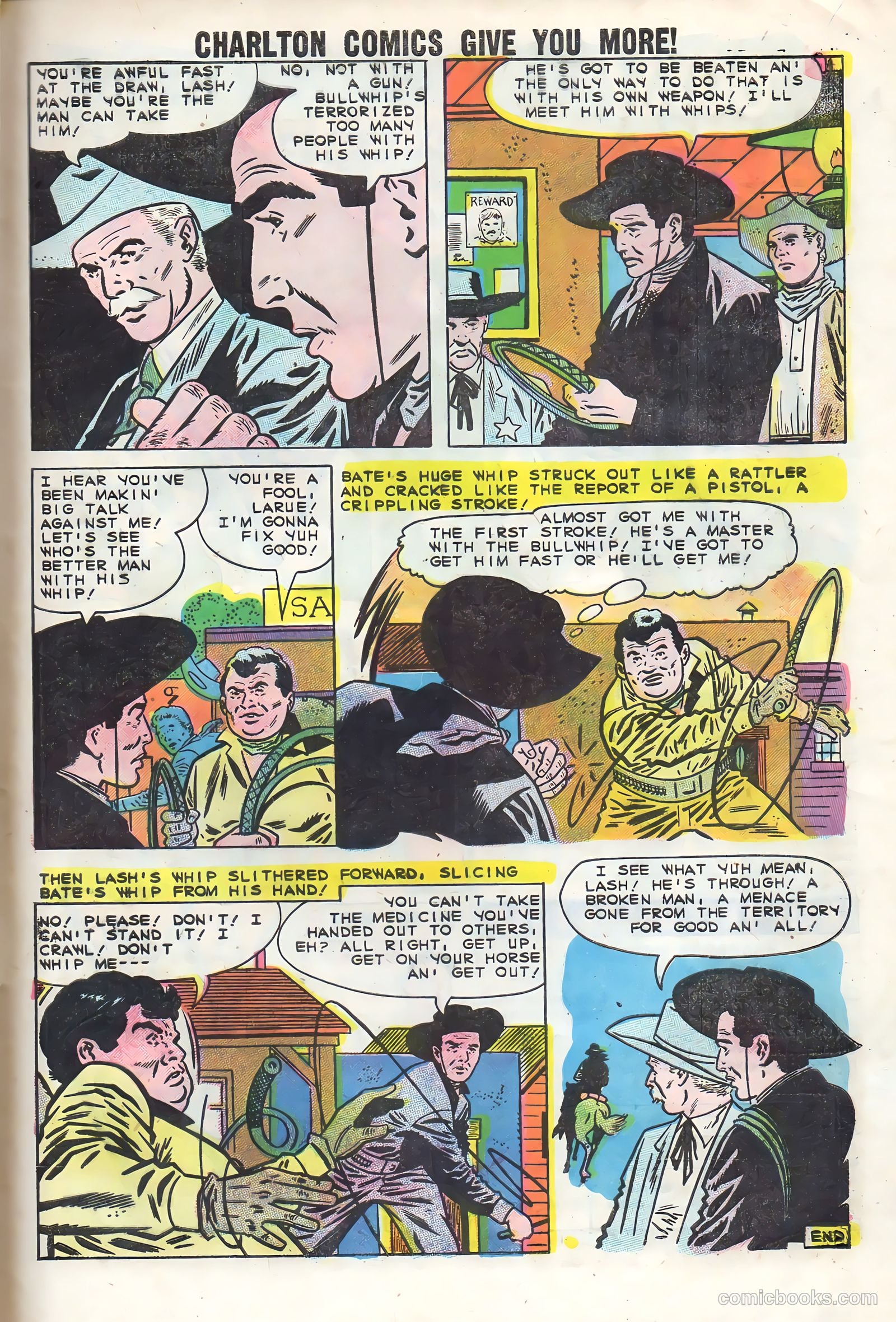 Lash Larue Western #75 — page 33 of 36