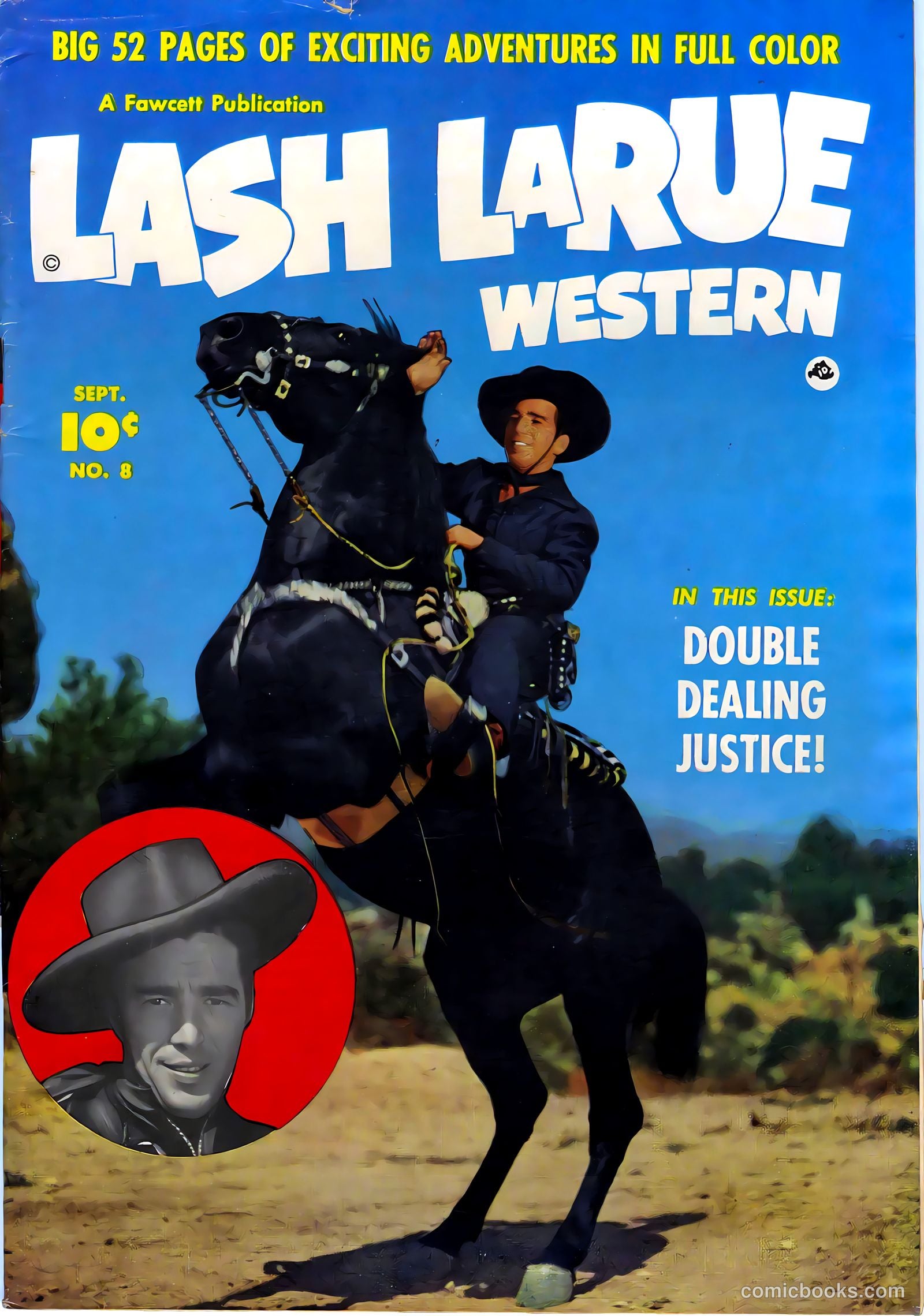Lash LaRue Western #8 — page 1 of 52