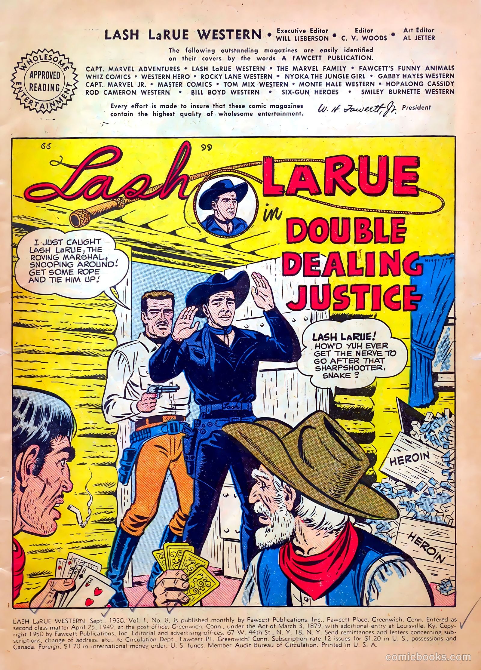 Lash LaRue Western #8 — page 3 of 52