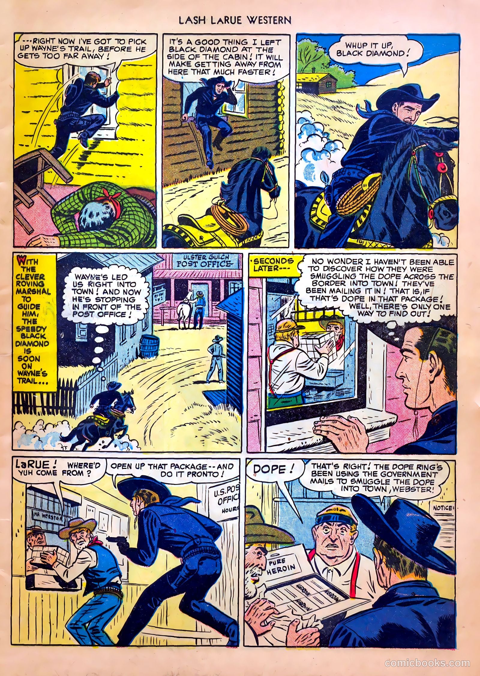 Lash LaRue Western #8 — page 5 of 52