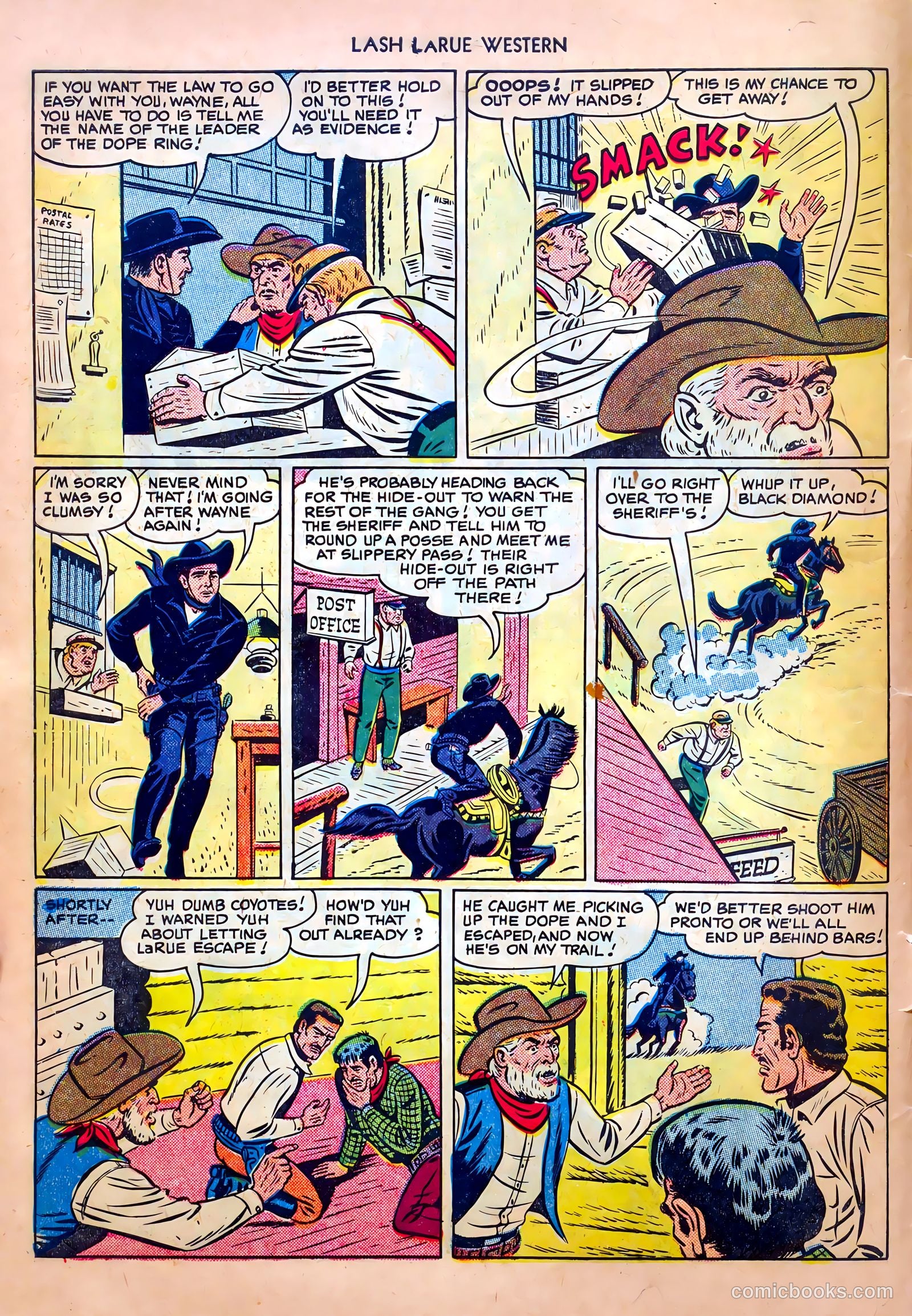 Lash LaRue Western #8 — page 6 of 52