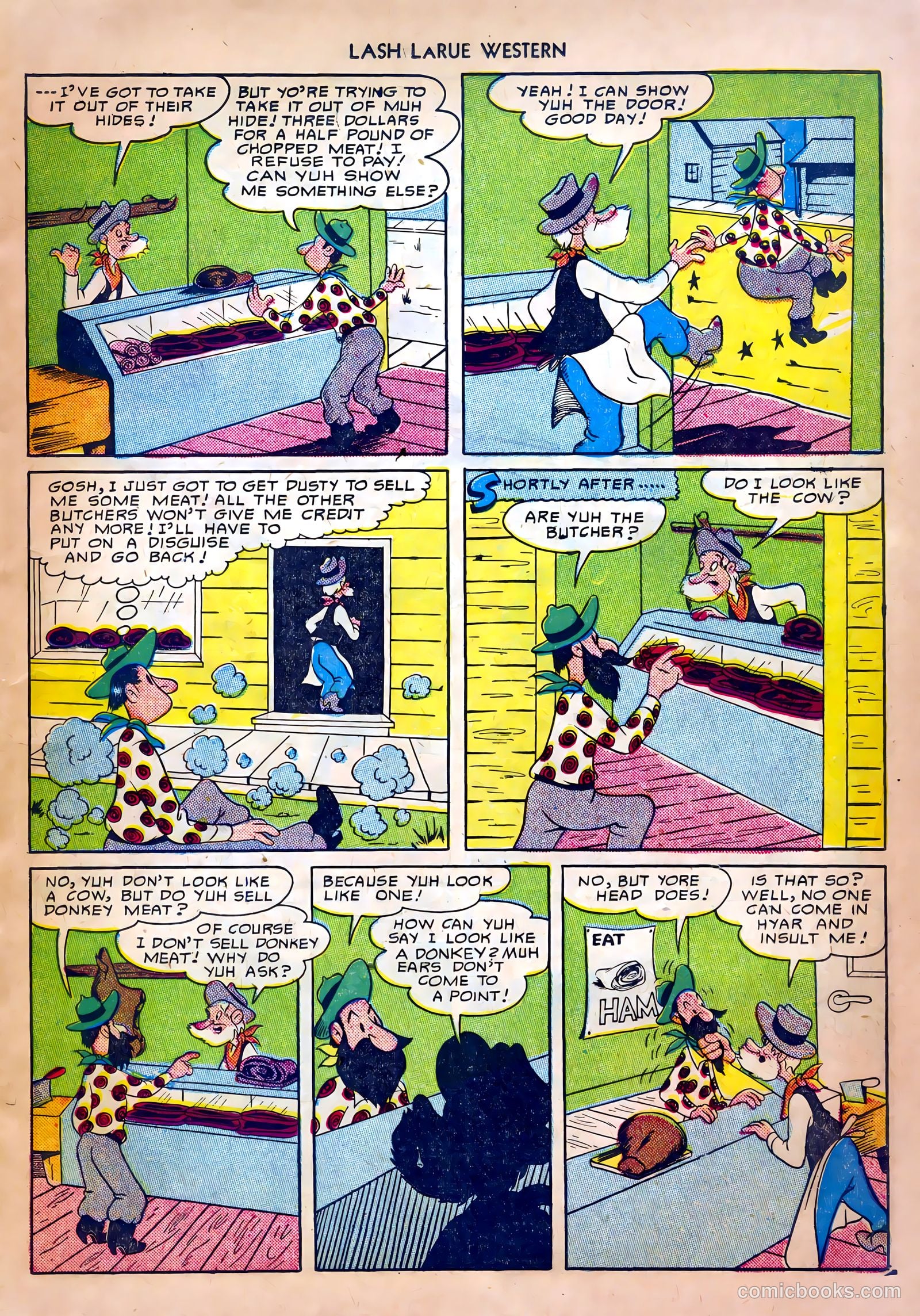 Lash LaRue Western #8 — page 15 of 52