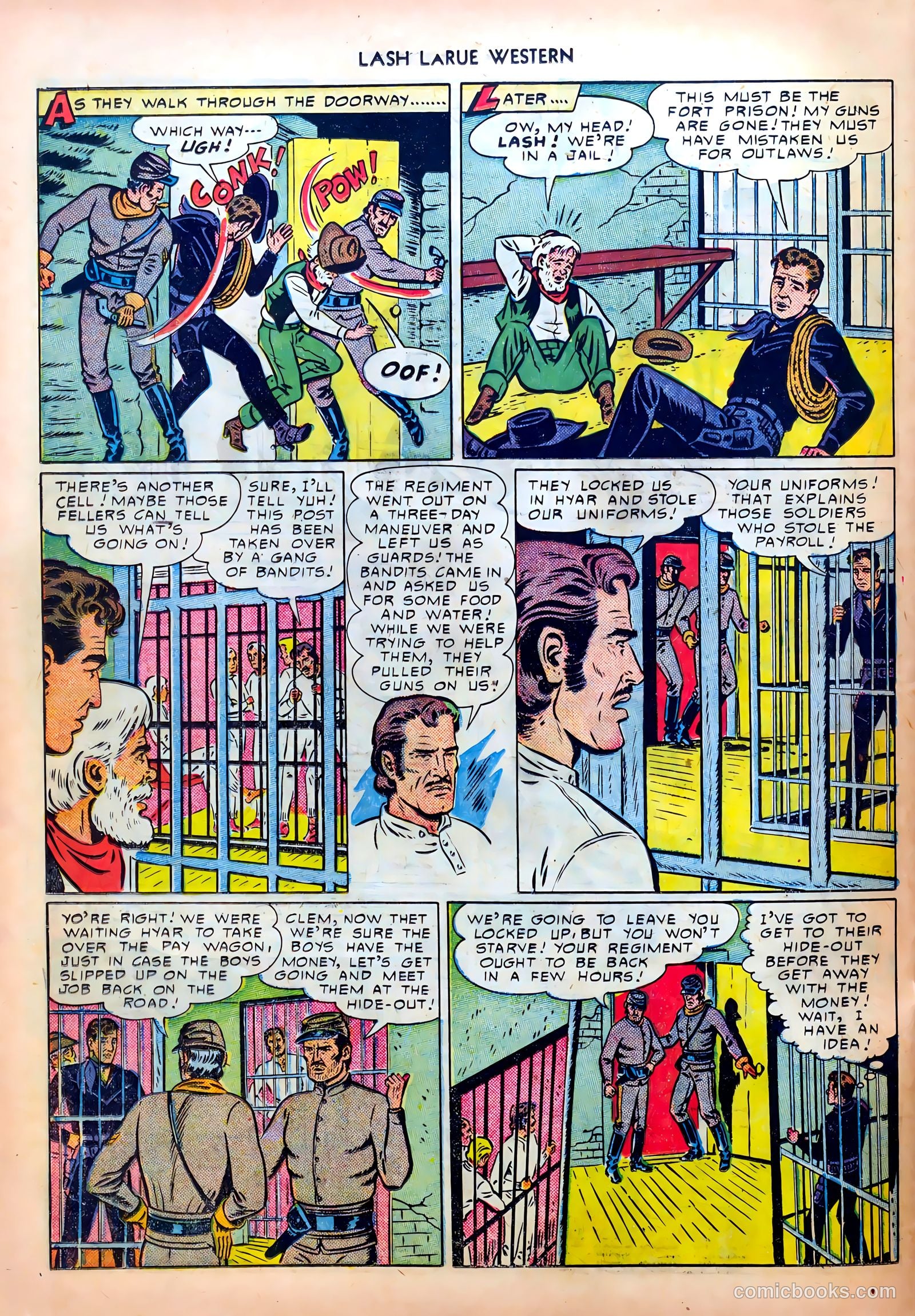 Lash LaRue Western #8 — page 28 of 52