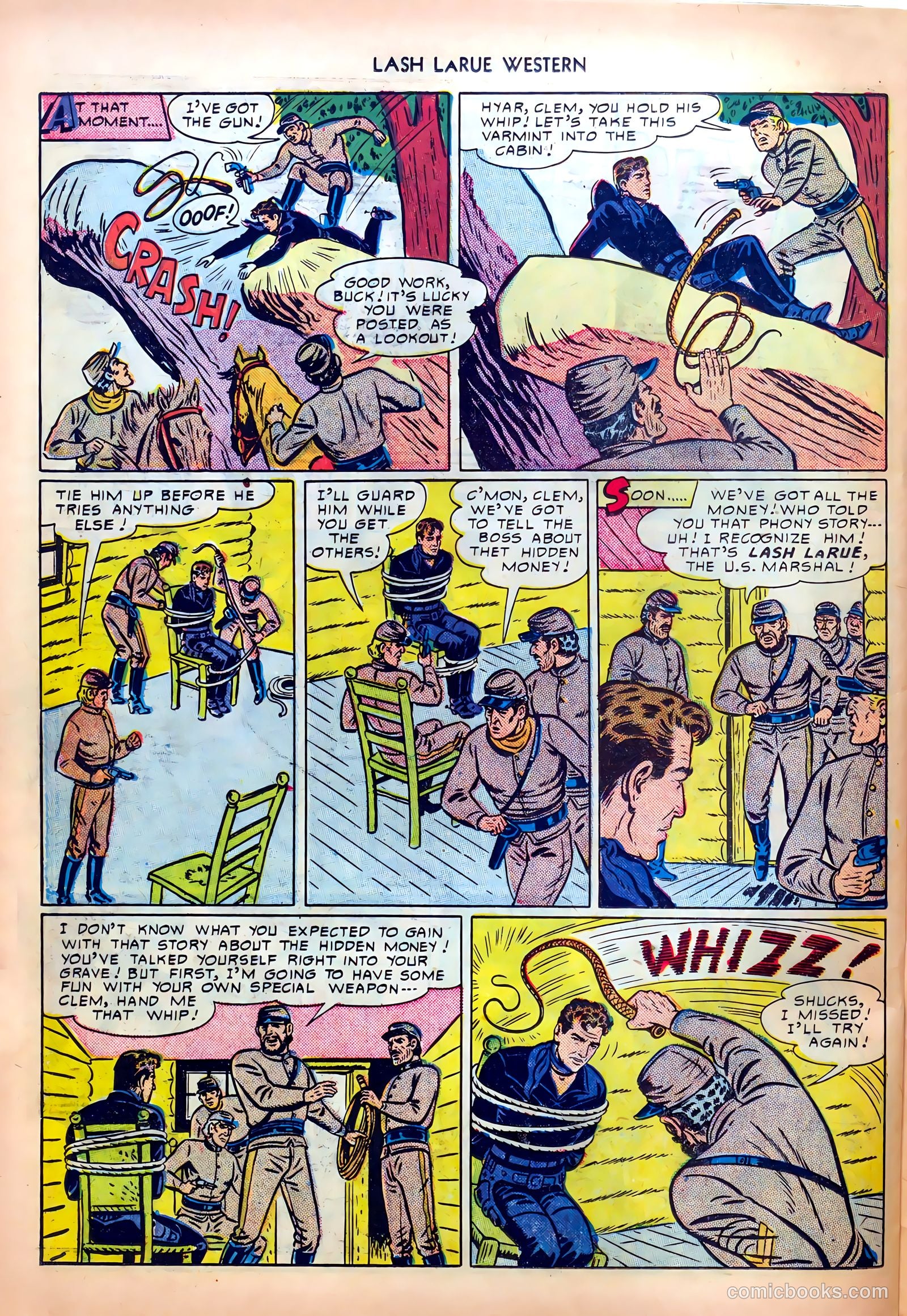 Lash LaRue Western #8 — page 30 of 52