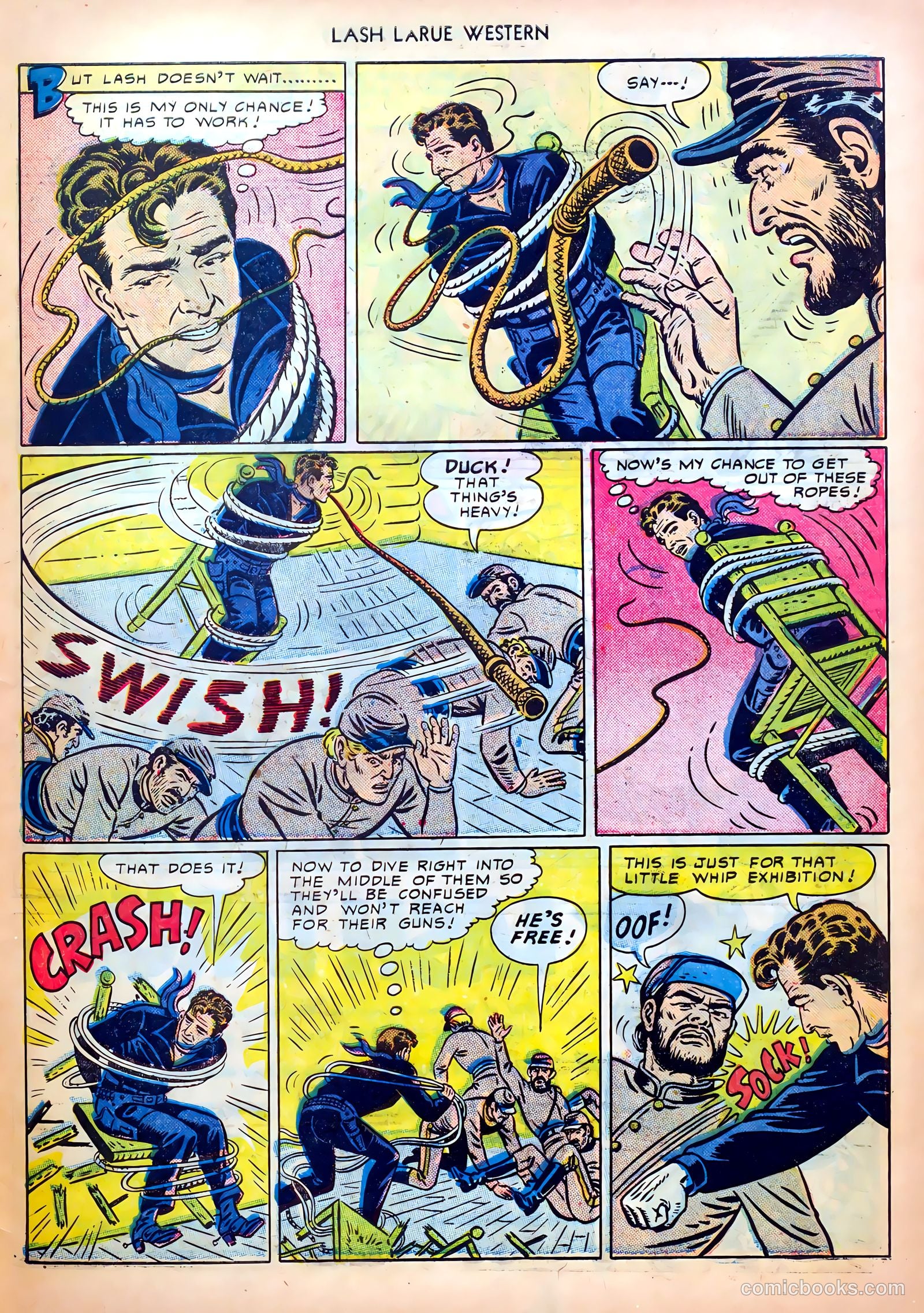 Lash LaRue Western #8 — page 31 of 52