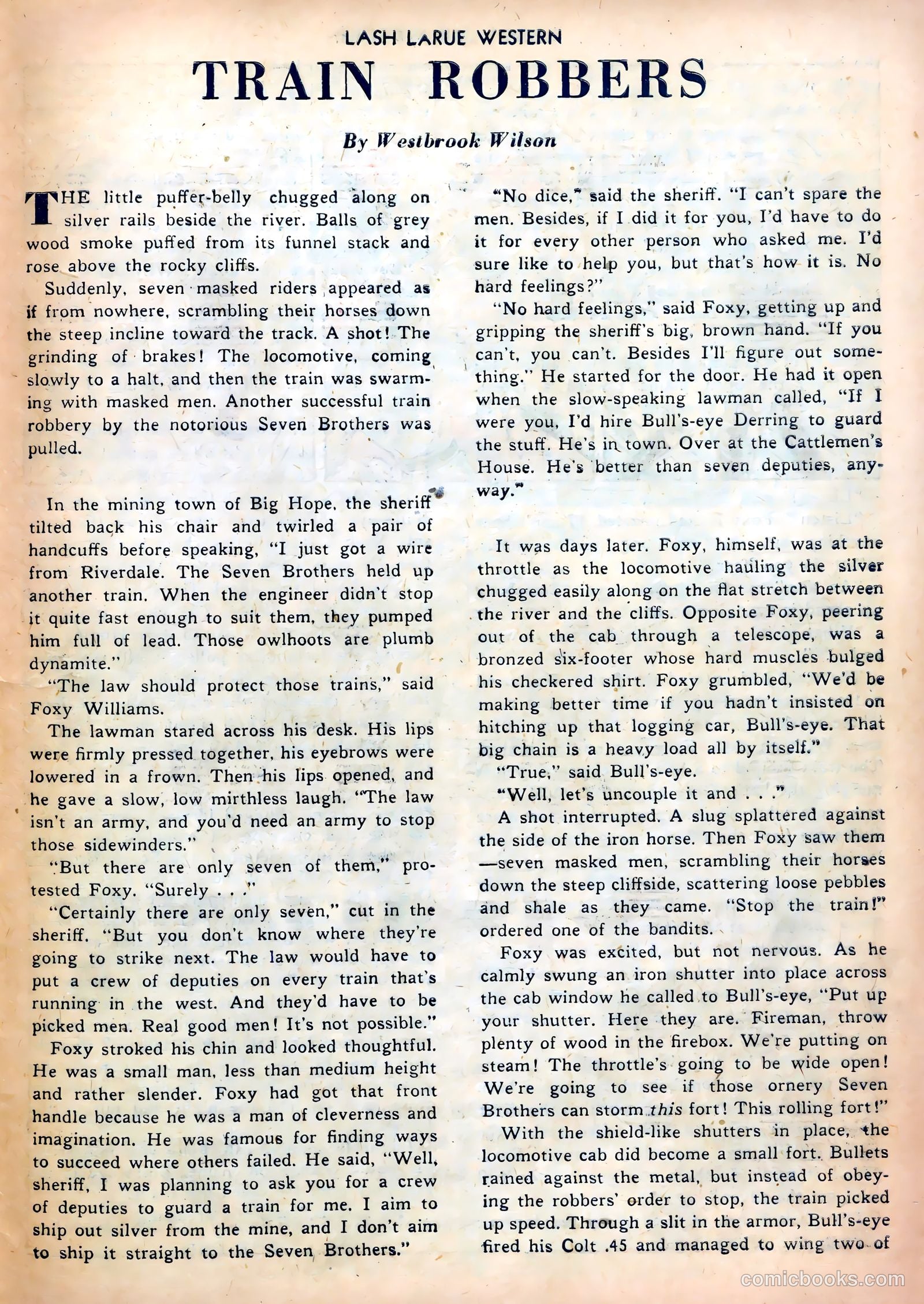 Lash LaRue Western #8 — page 33 of 52