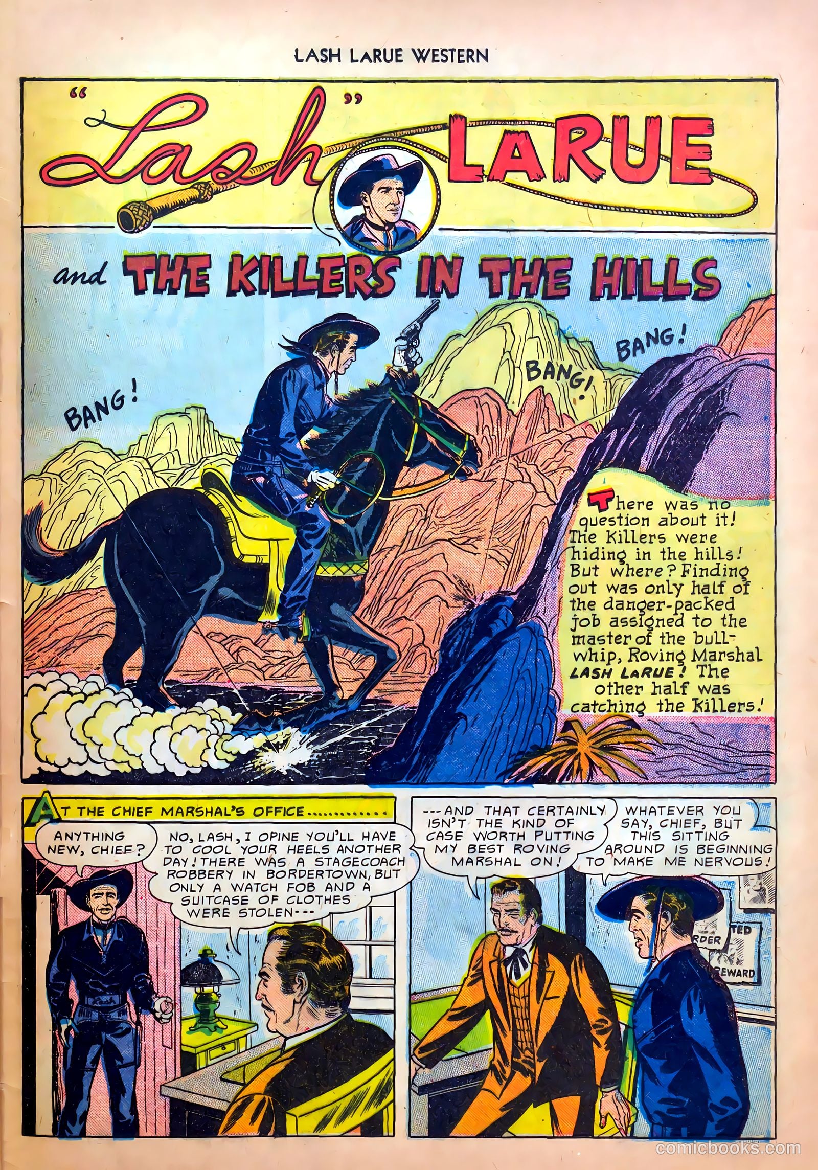 Lash LaRue Western #8 — page 41 of 52