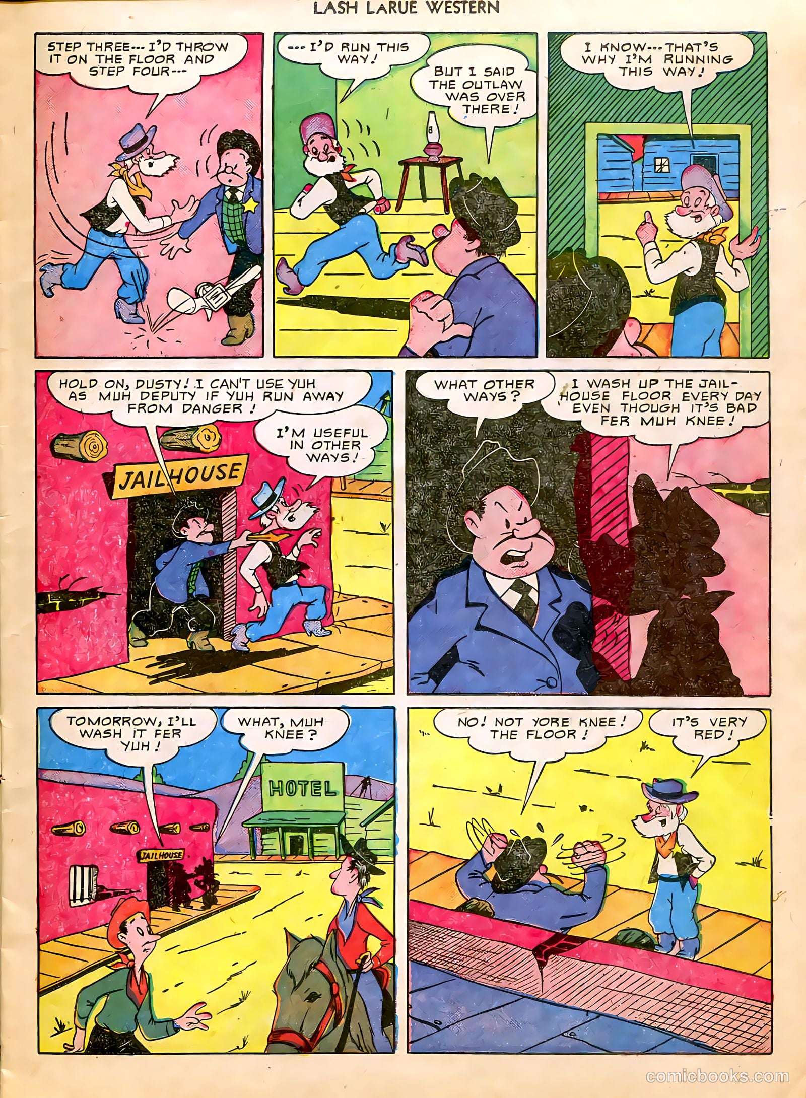 Lash LaRue Western #9 — page 11 of 36