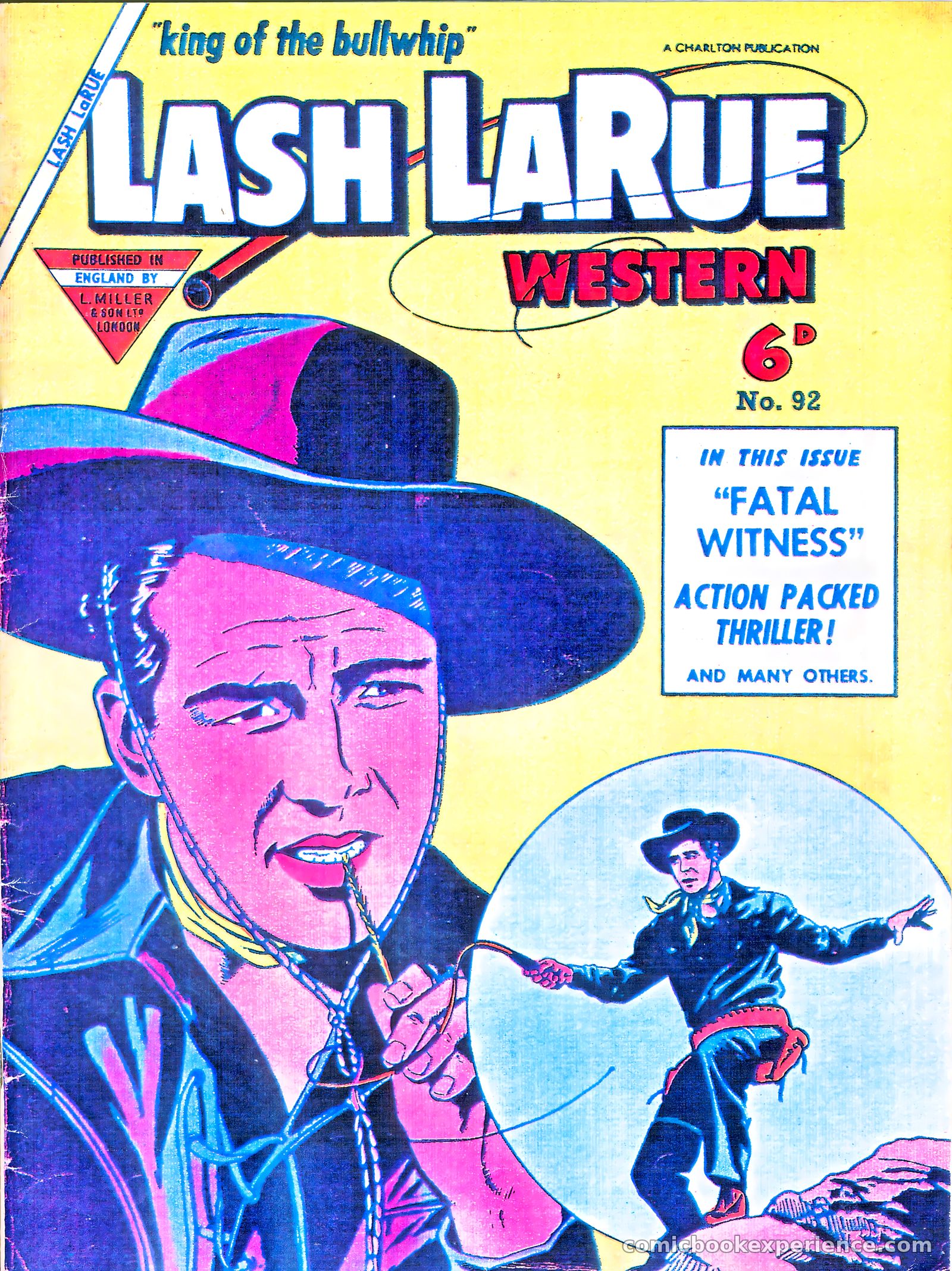 Lash Larue Western #92 — page 1 of 29