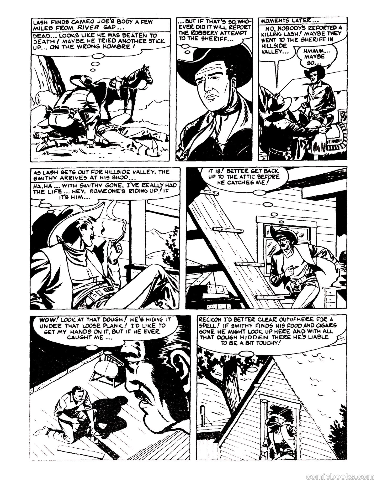 Lash Larue Western #92 — page 12 of 29