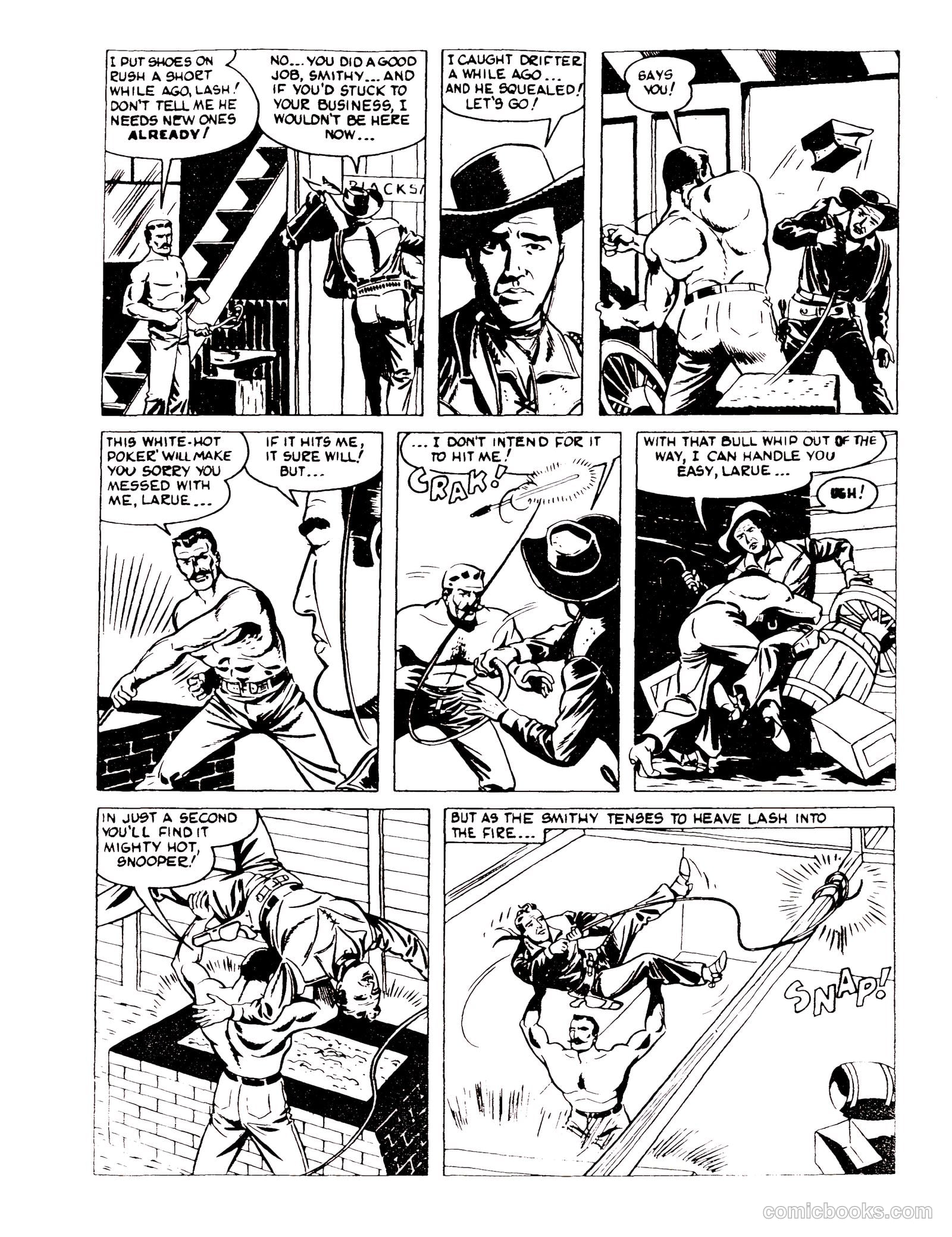Lash Larue Western #92 — page 16 of 29