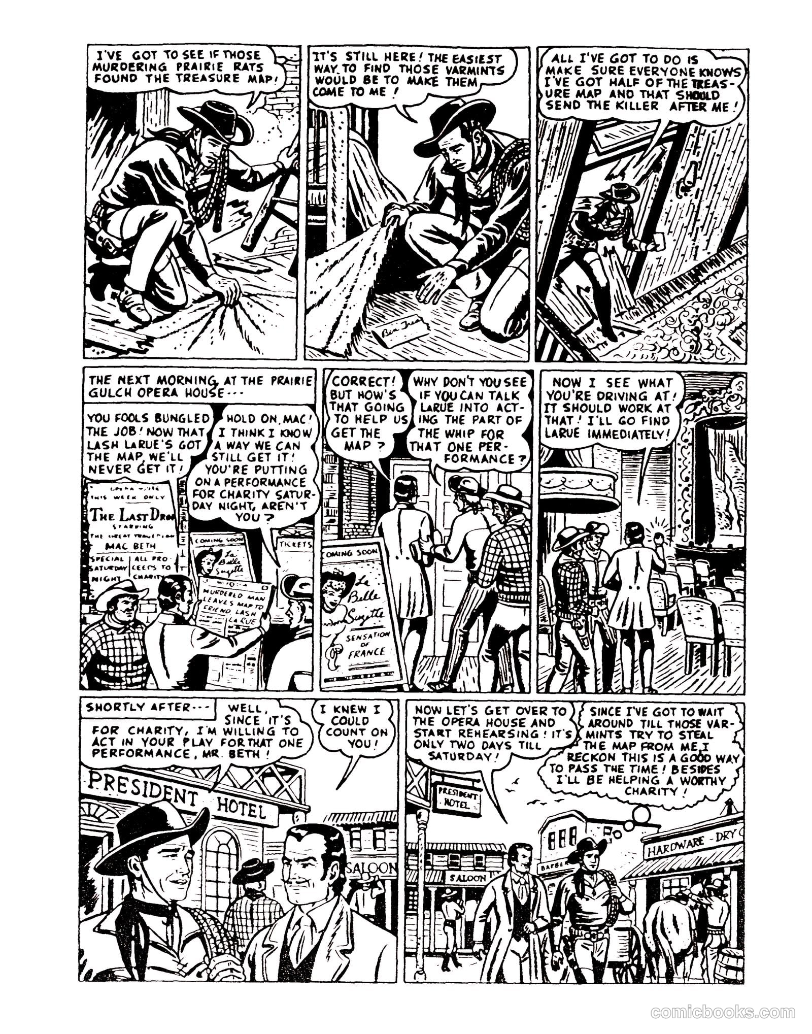 Lash Larue Western #92 — page 22 of 29