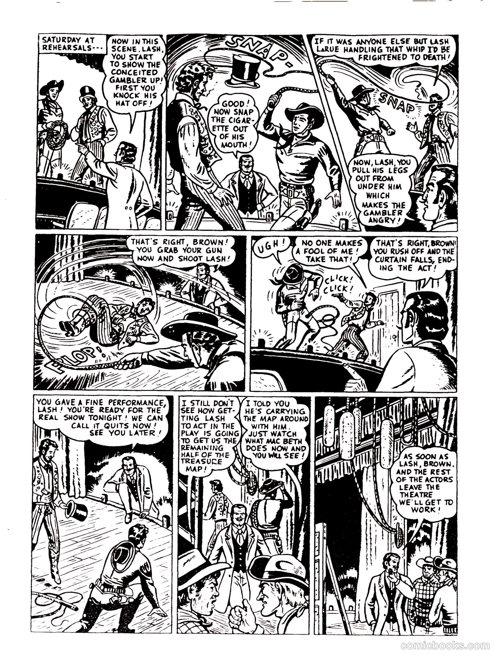 Lash Larue Western #92 — page 23 of 29
