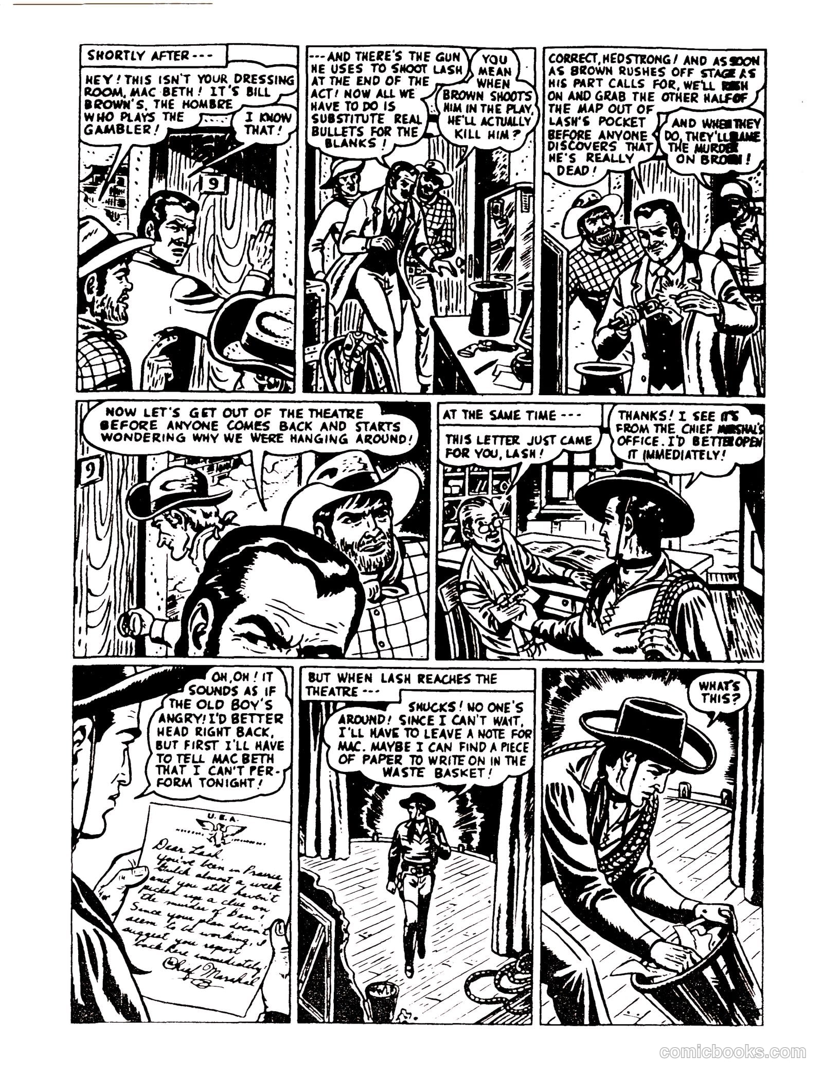 Lash Larue Western #92 — page 24 of 29